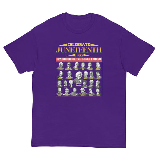 Juneteenth Douglass & Others Forefathers Men's Classic T- Shirt