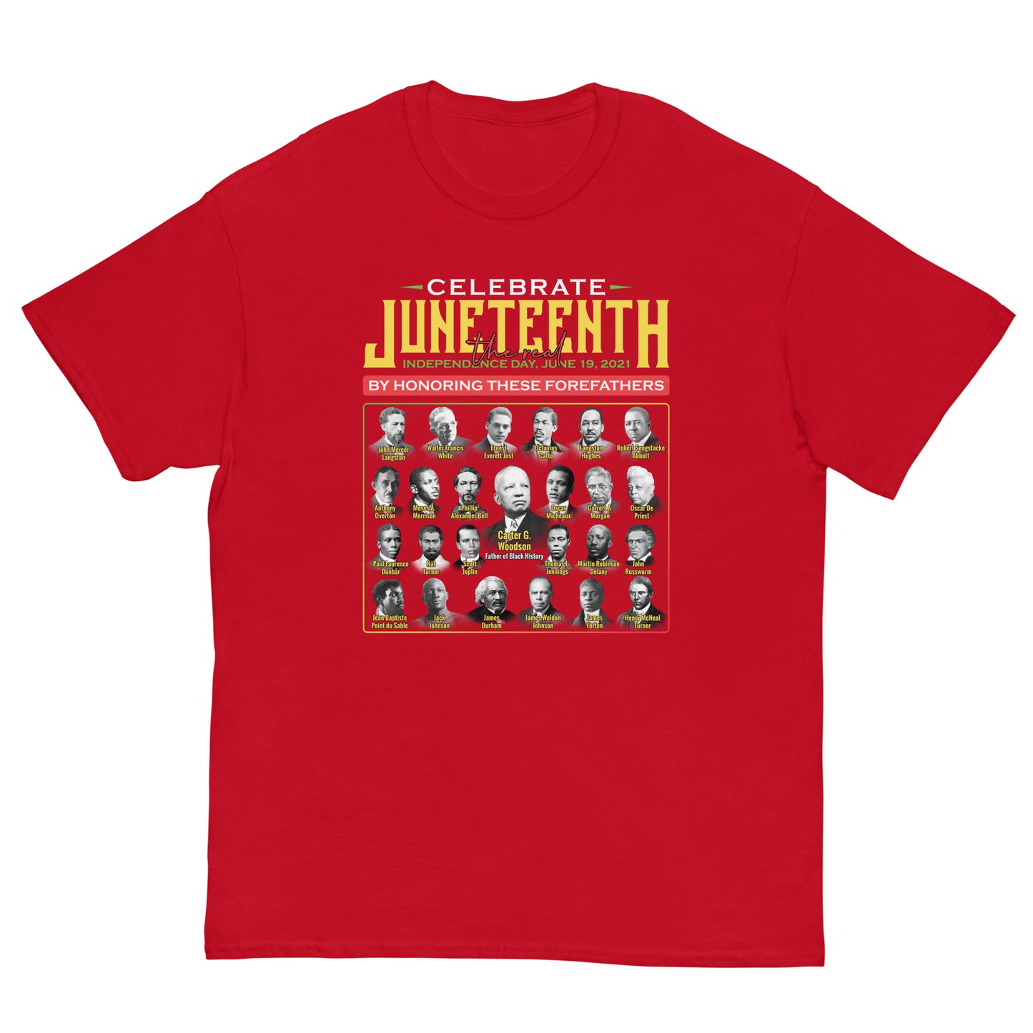 Juneteenth Forefathers Woodson and Others Men's Classic T-Shirt