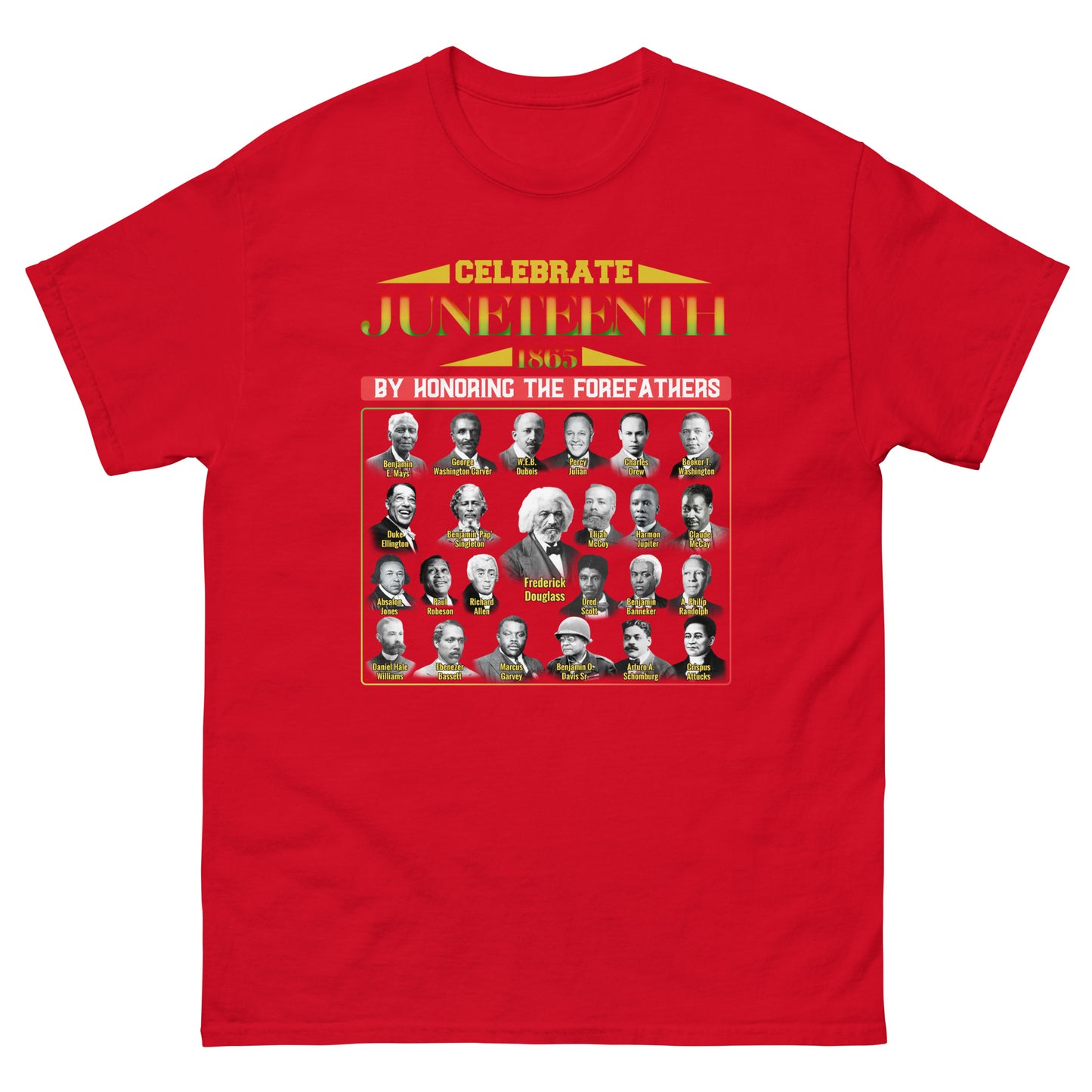 Juneteenth Forefathers 2-Sided Men's Classic T-Shirt