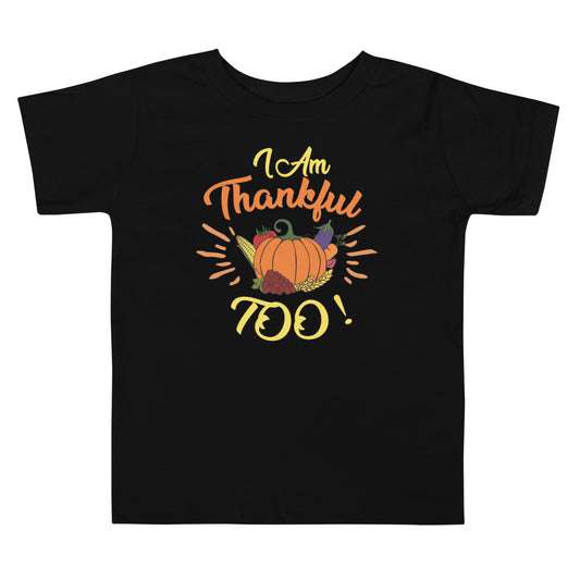 Thanksgiving Toddler Short Sleeve Tee