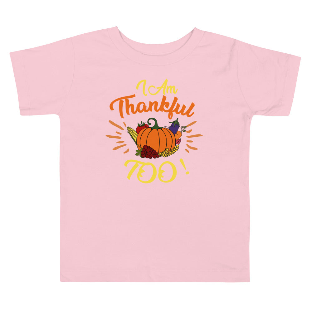 Thanksgiving Toddler Short Sleeve Tee