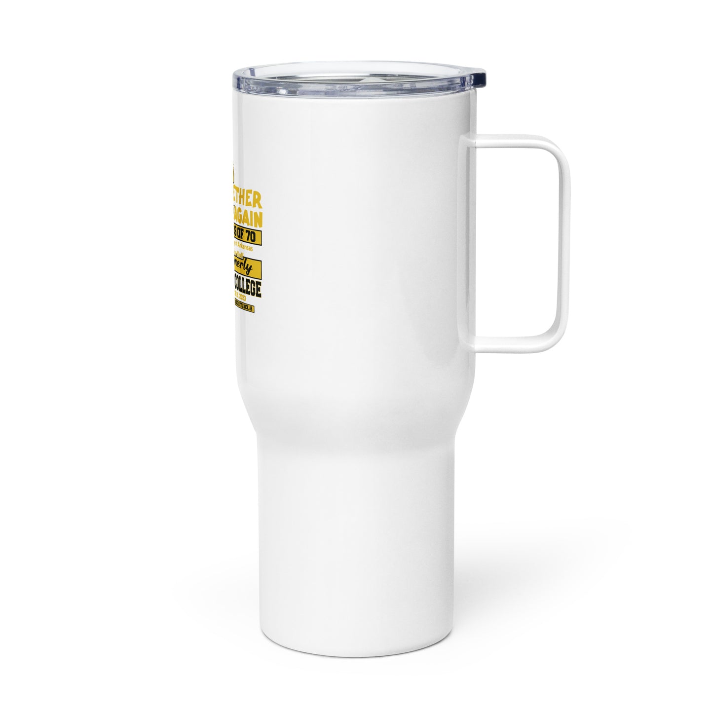 Class of 70 Travel mug with a handle