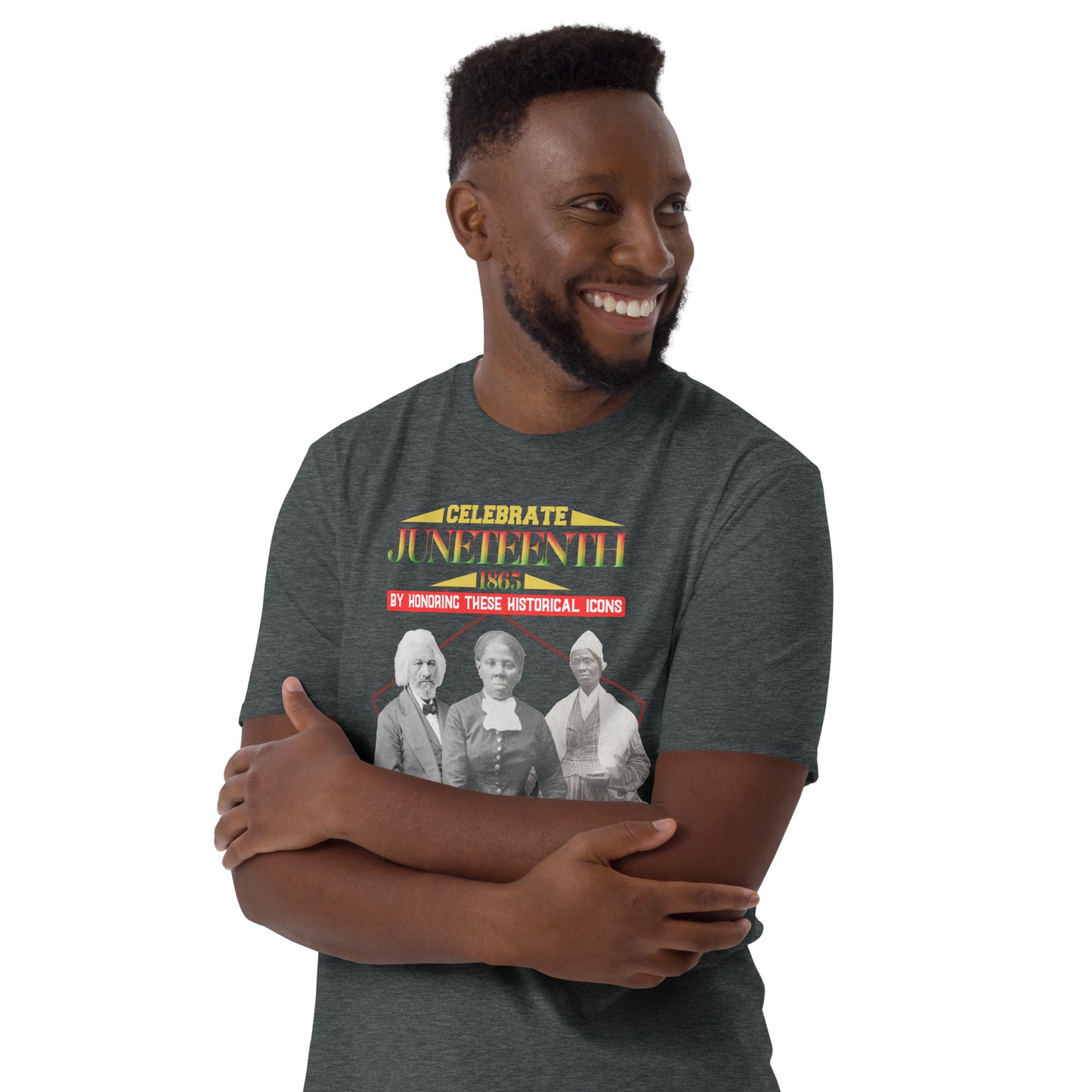 Juneteenth Historical Icons Short-Sleeve Unisex T-Shirt