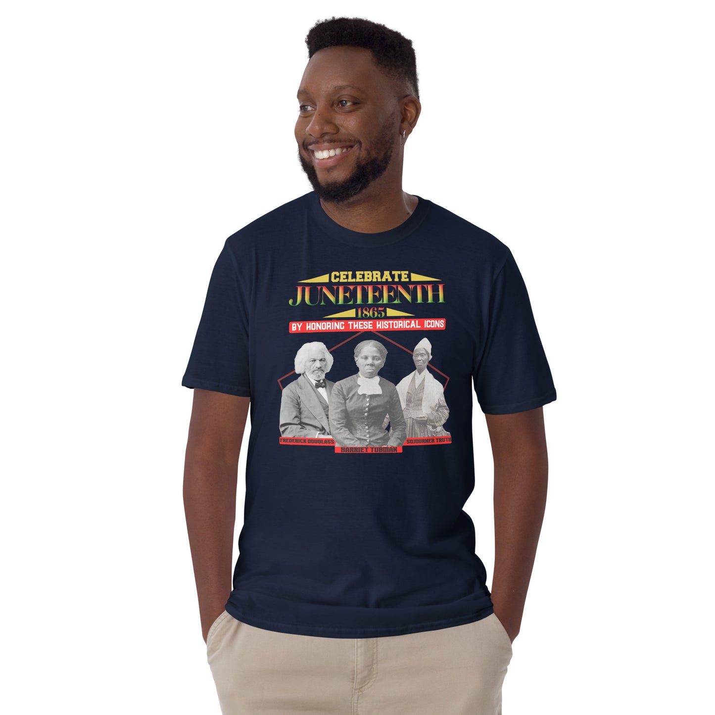 Juneteenth Historical Icons Short-Sleeve Unisex T-Shirt