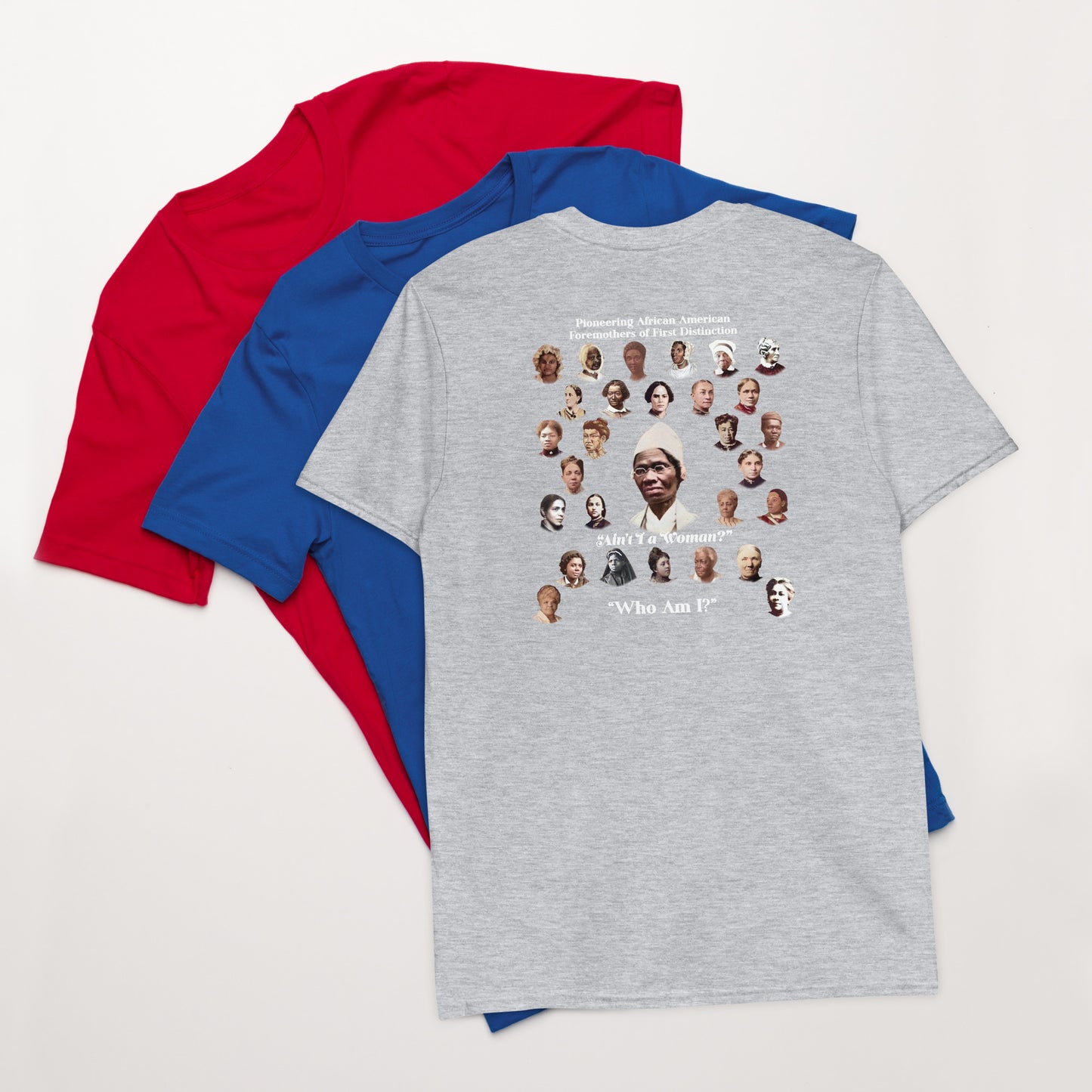 Pioneering African American Foremothers (Women) 2-Sided Short-Sleeve Unisex T-Shirt