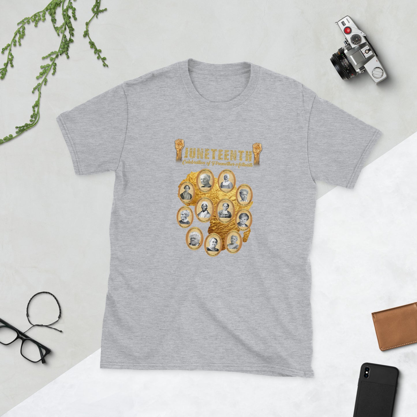 Juneteenth Foremother Activists Short-Sleeve Unisex T-Shirt