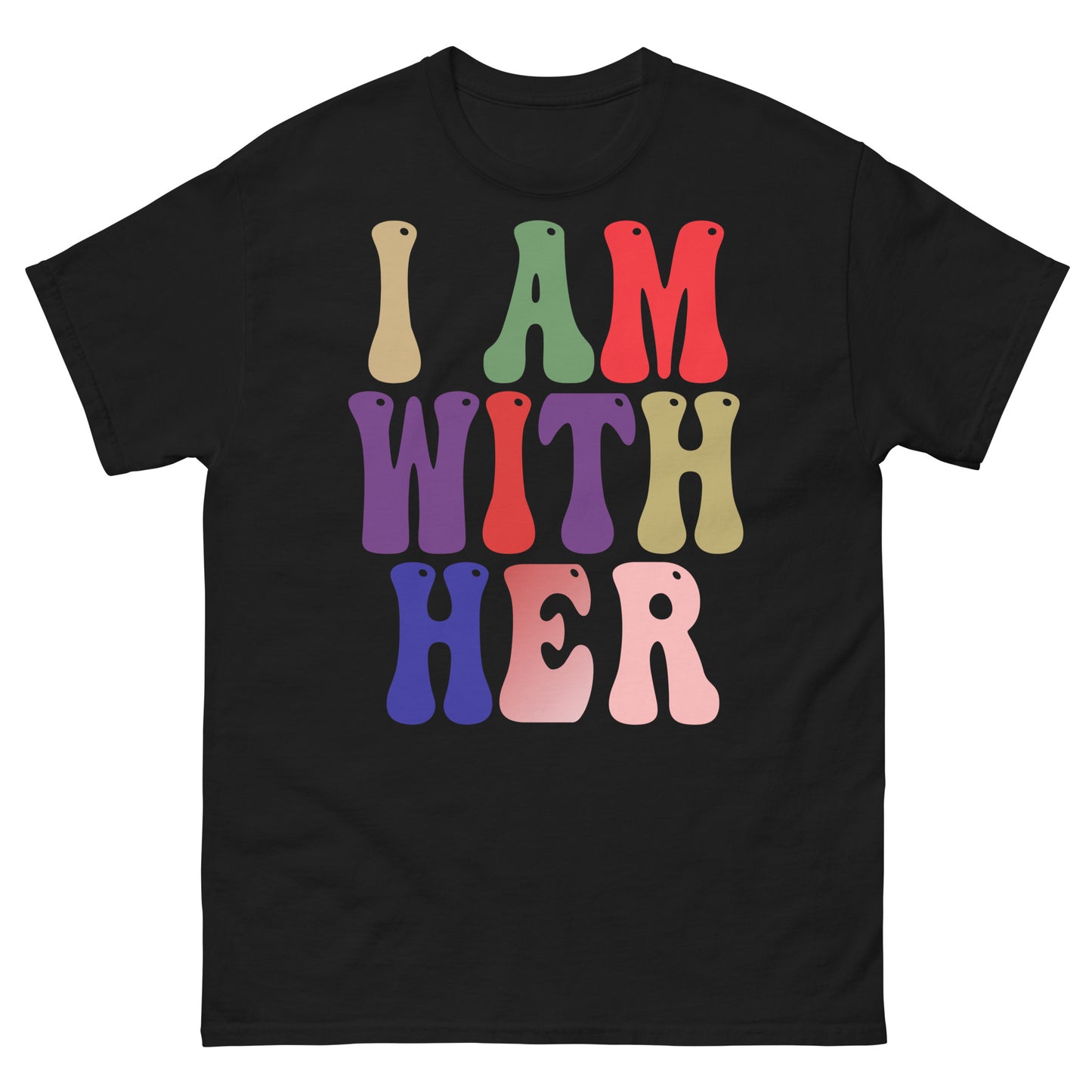 DNC 2024 I Am with Her Unisex classic tee