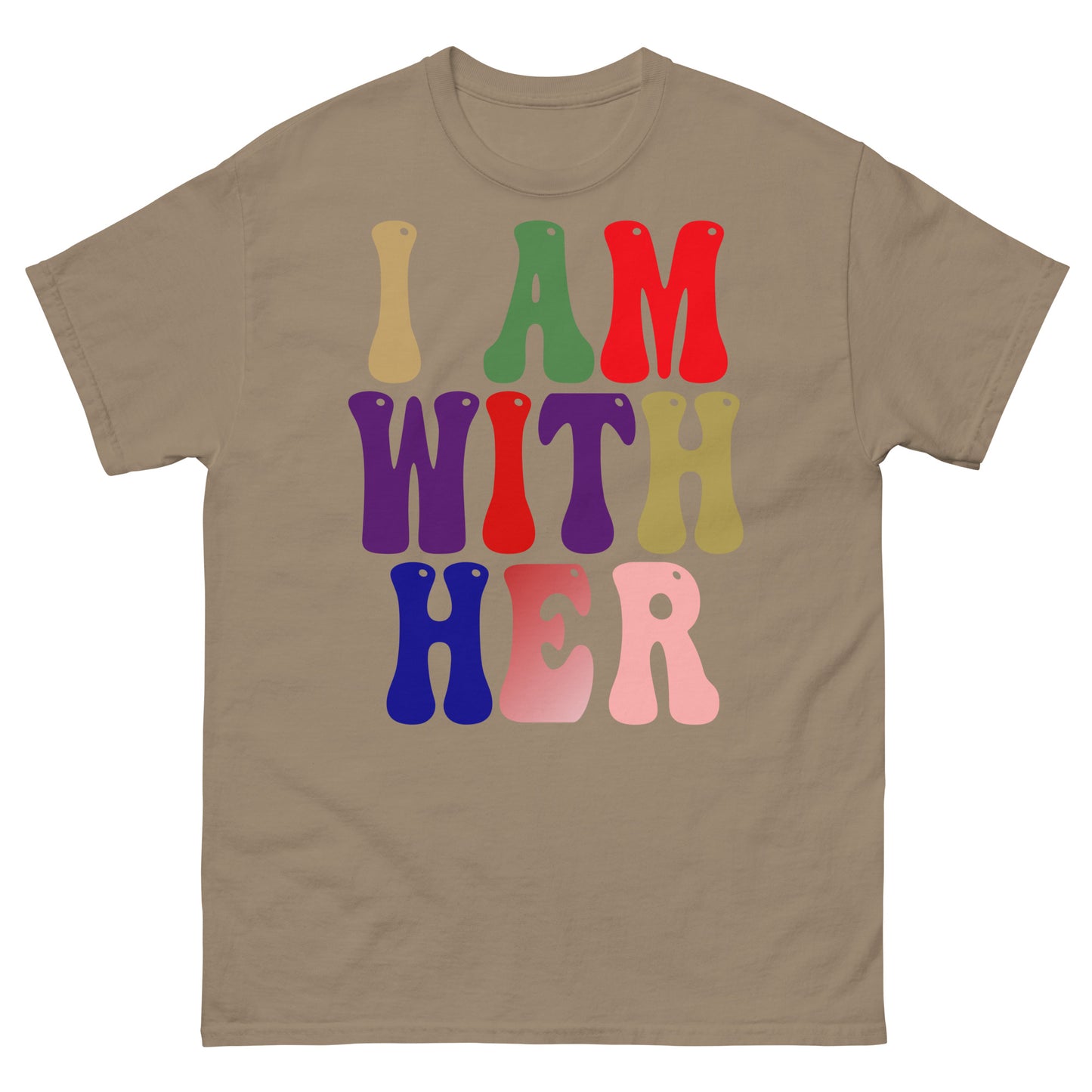 DNC 2024 I Am with Her Unisex classic tee