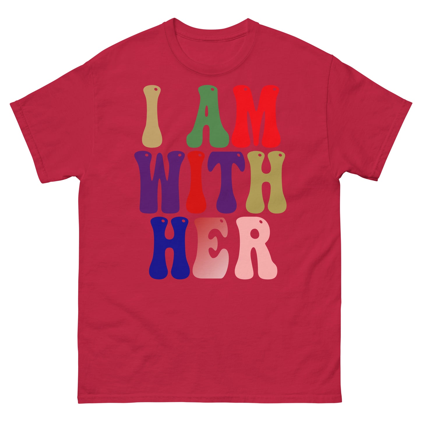 DNC 2024 I Am with Her Unisex classic tee