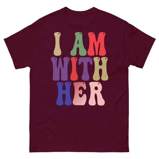 DNC 2024 I Am with Her Unisex classic tee