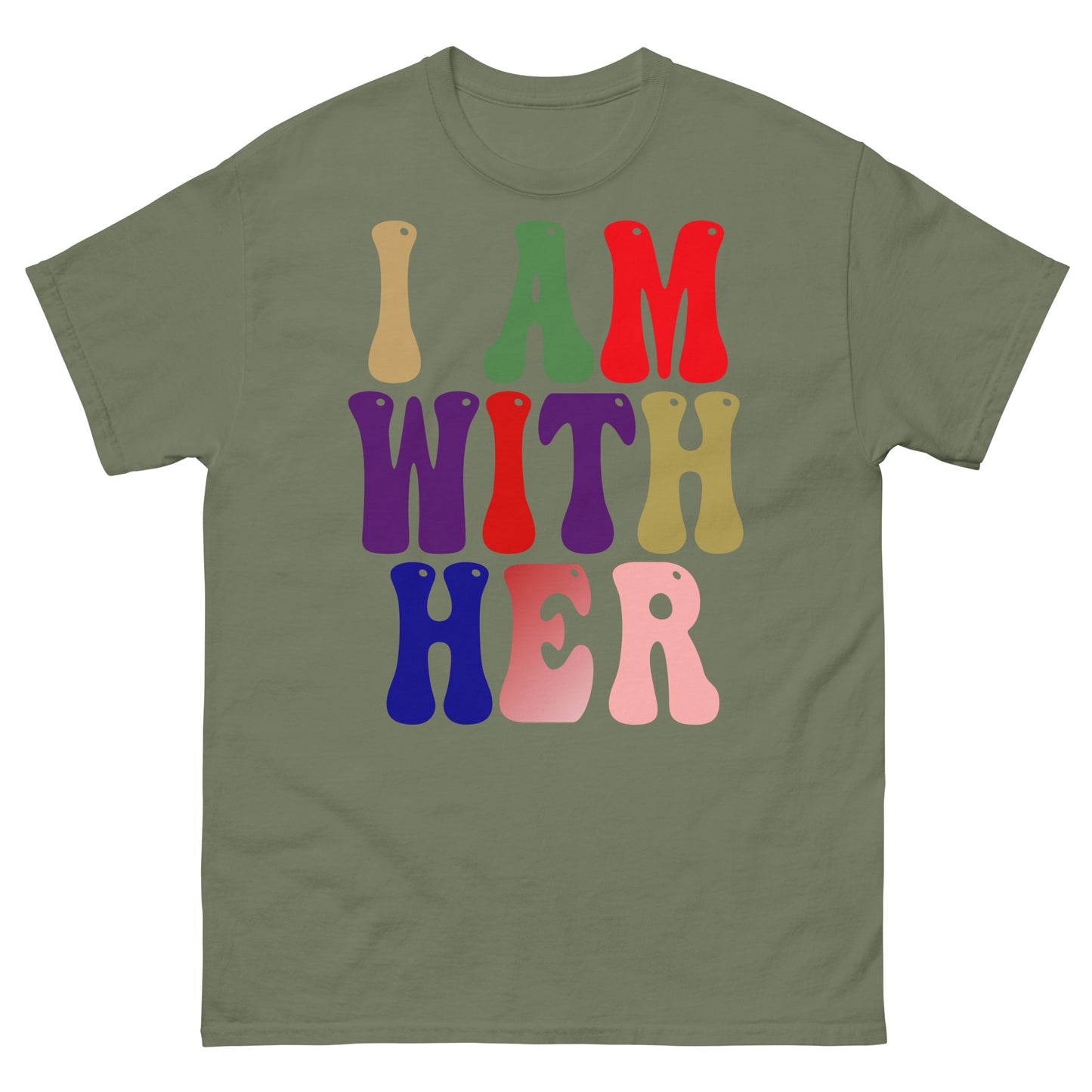 DNC 2024 I Am with Her Unisex classic tee