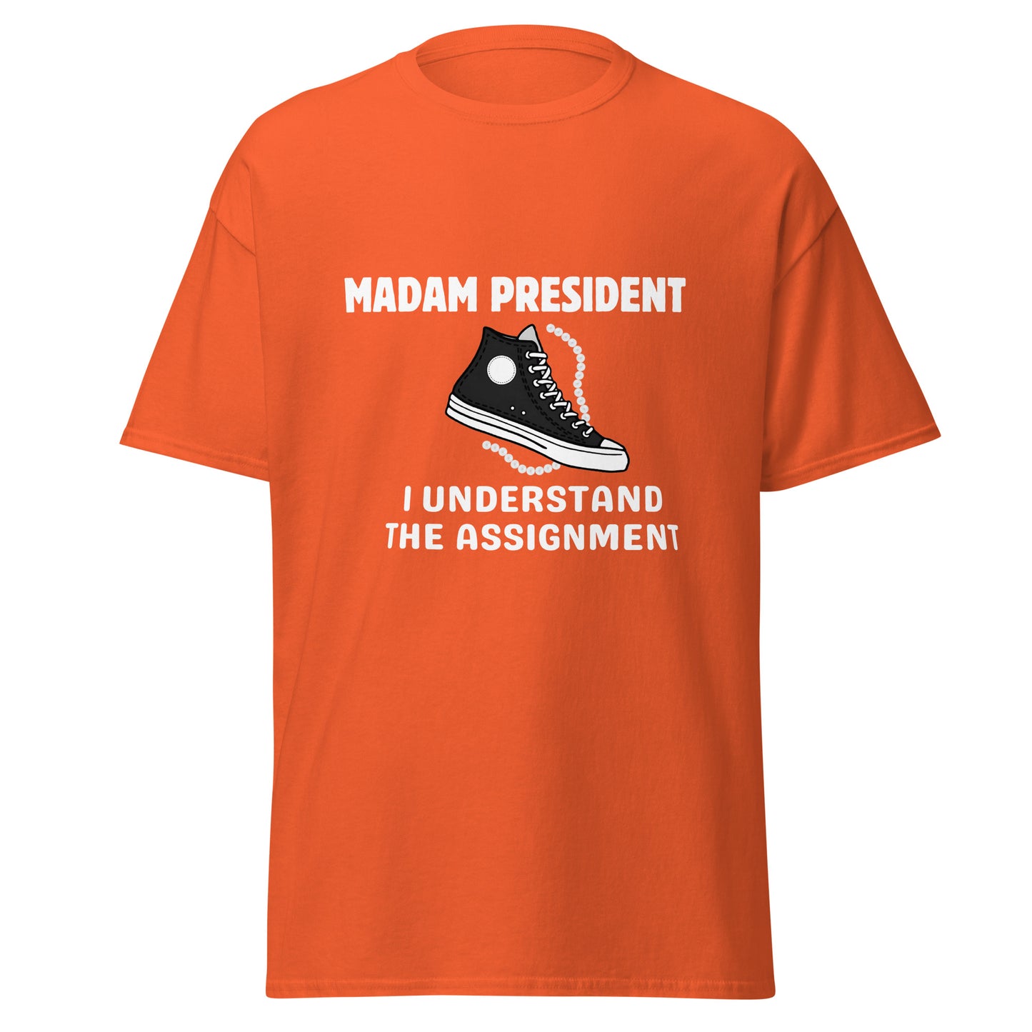 DNC 2024 Madam President Black and White Unisex classic tee