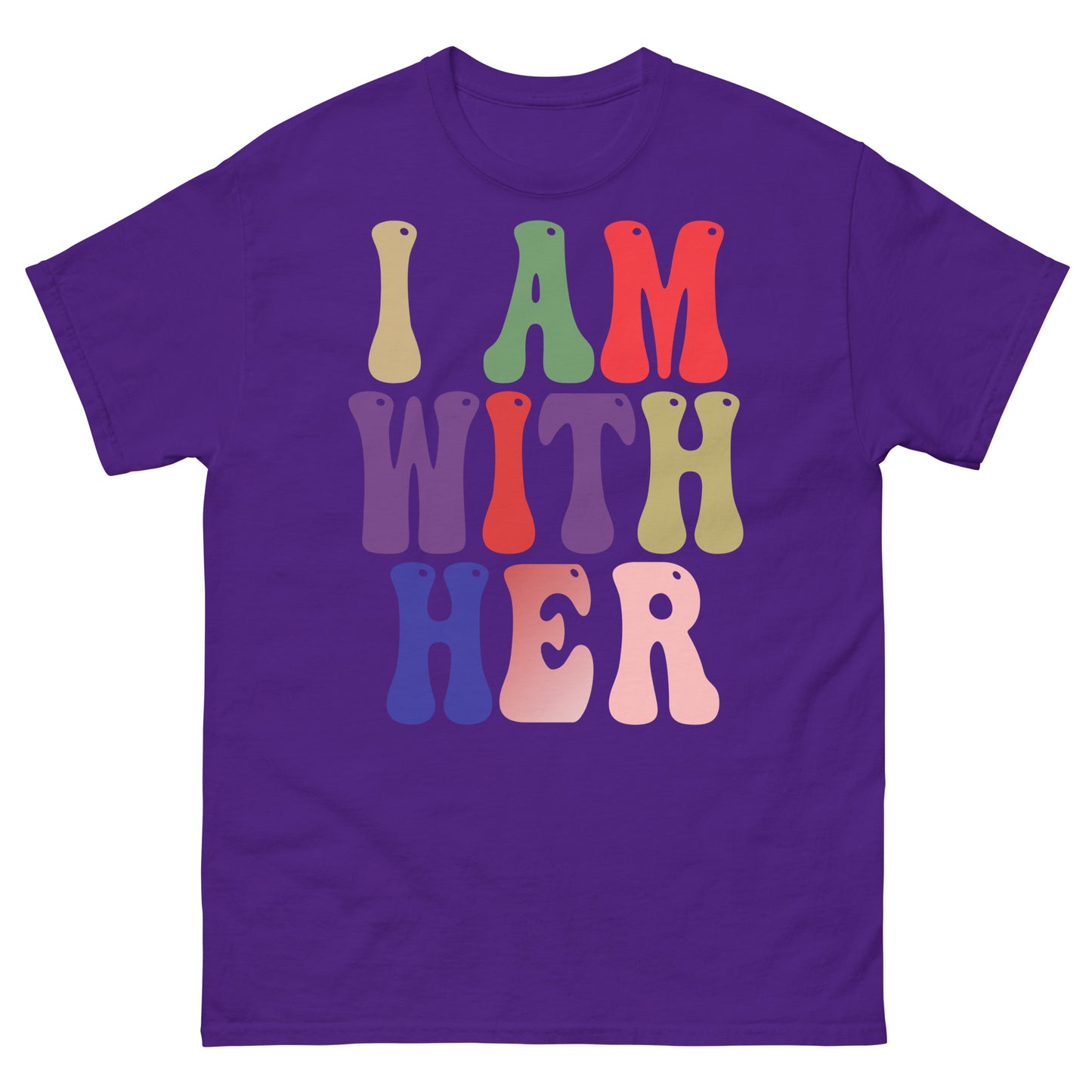 DNC 2024 I Am with Her Unisex classic tee