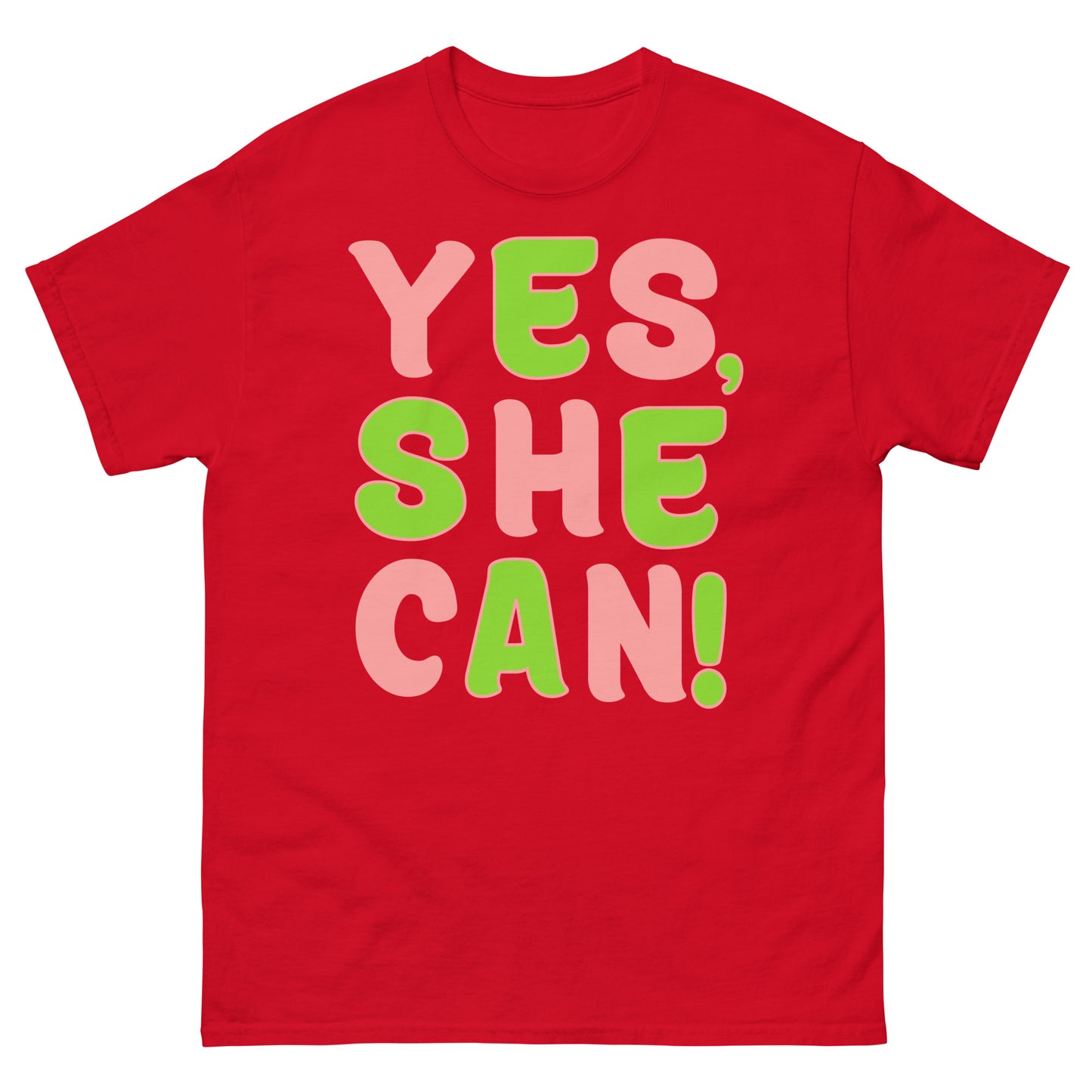 DNC 2024 Yes She Can Unisex classic tee