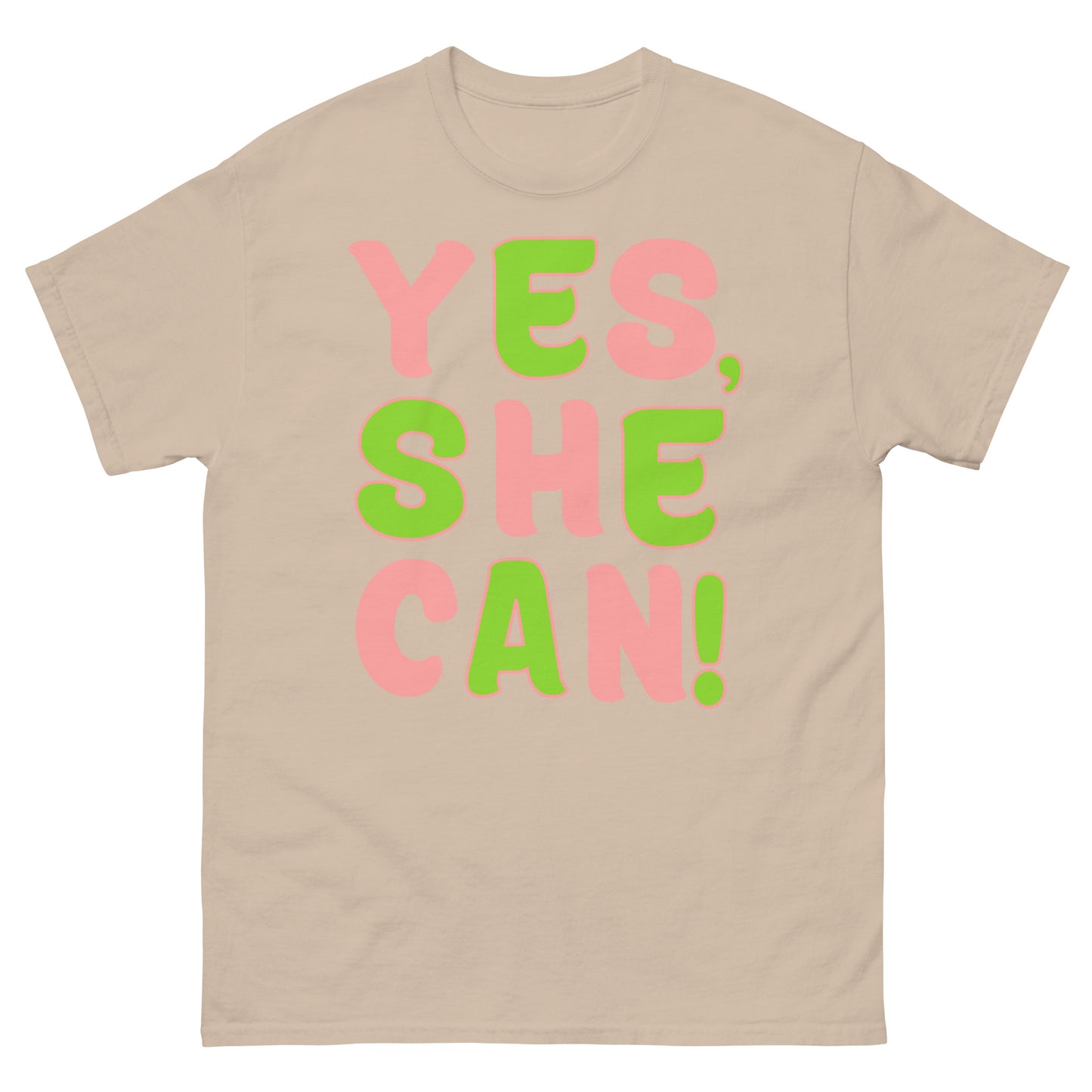 DNC 2024 Yes She Can Unisex classic tee