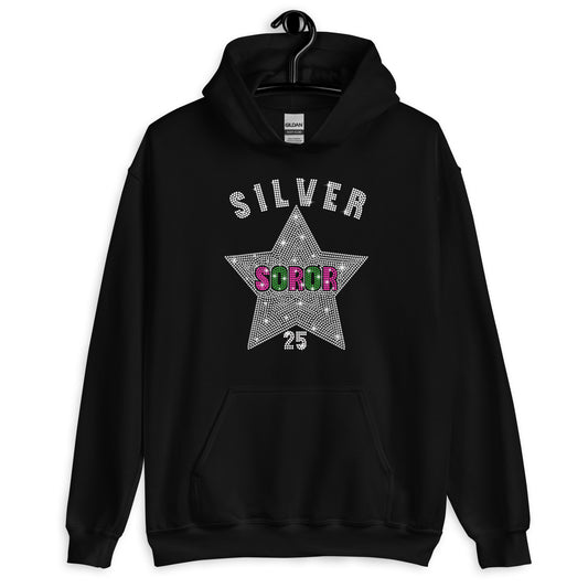 Silver Star Unisex Hoodie