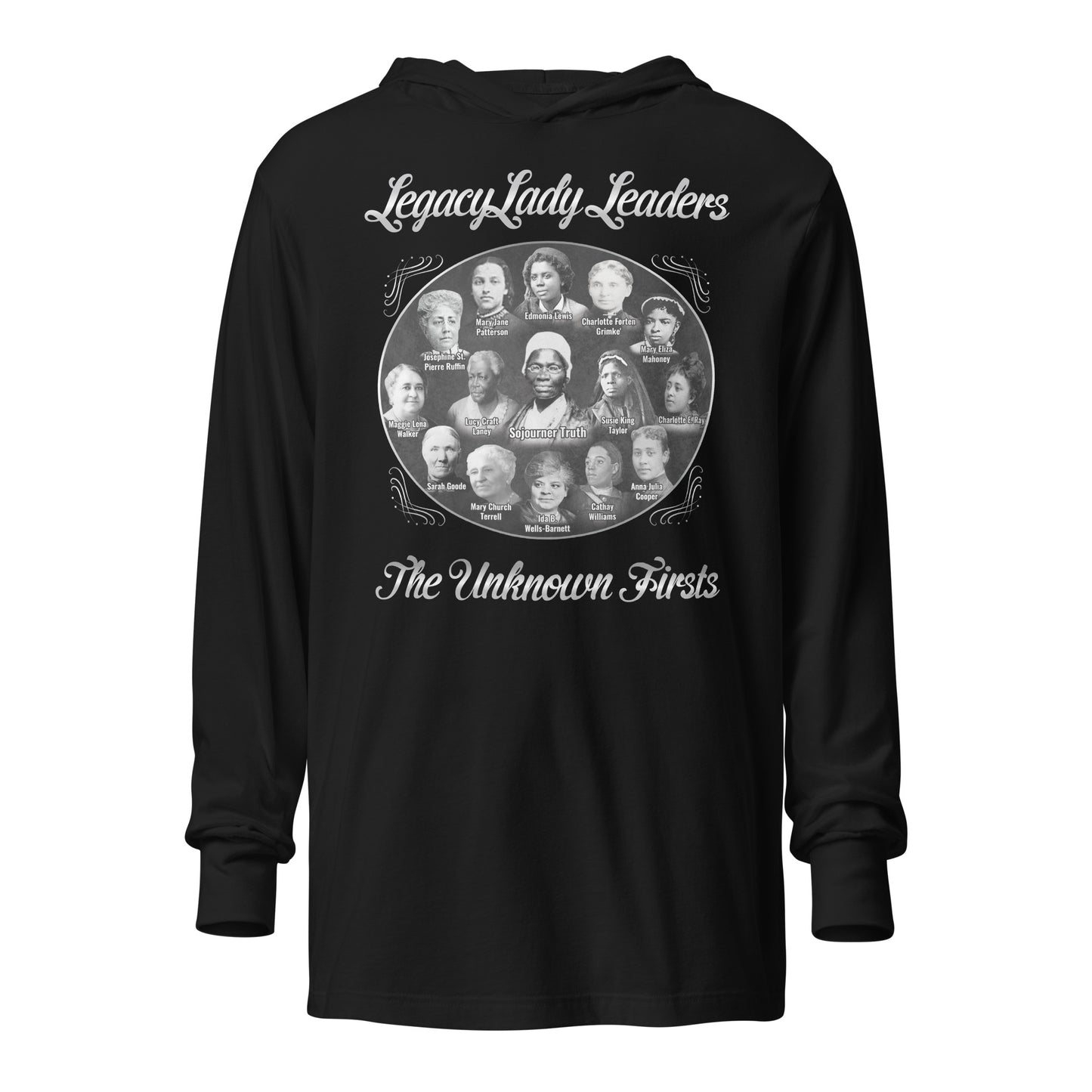 LegacyLady Leader Hooded long-sleeve tee