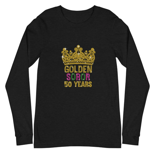 Golden Soror Unisex Long Sleeve Tee