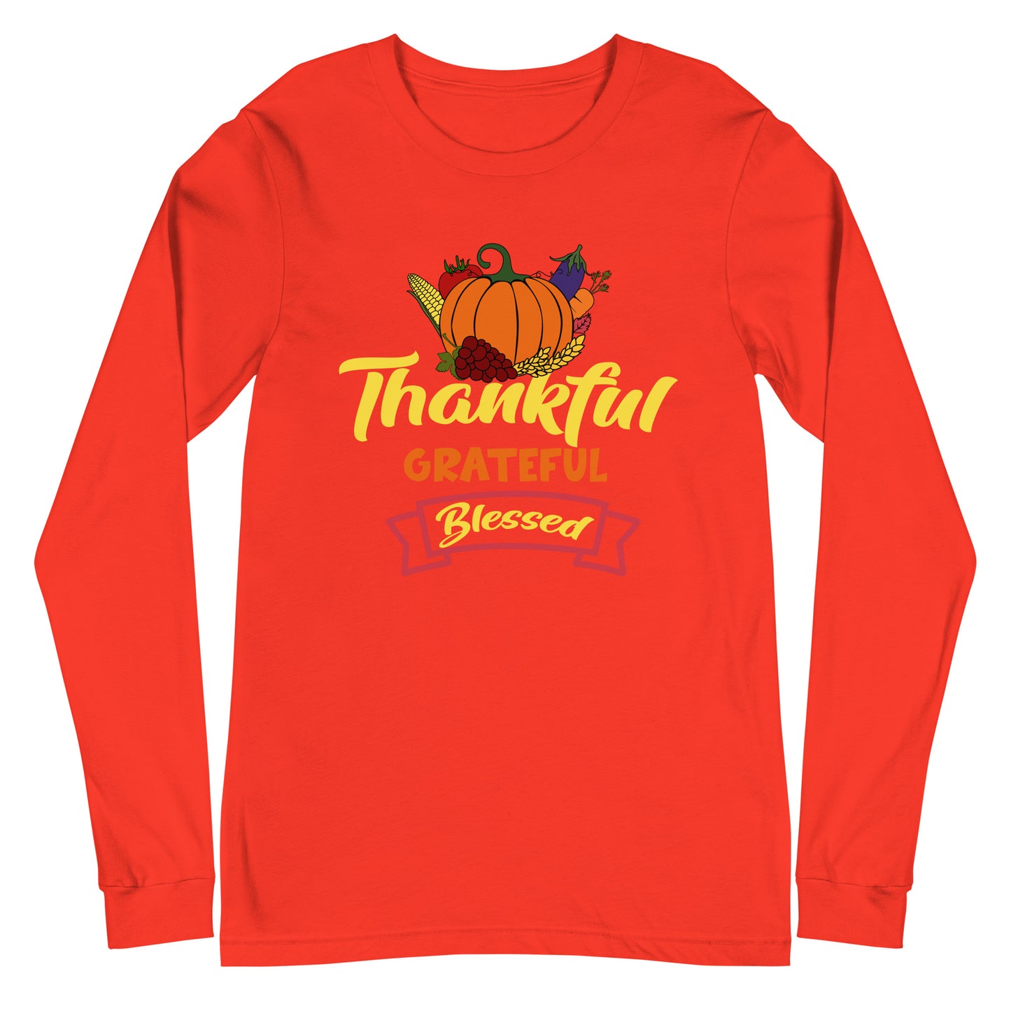 Thanksgiving Unisex Long Sleeve Tee