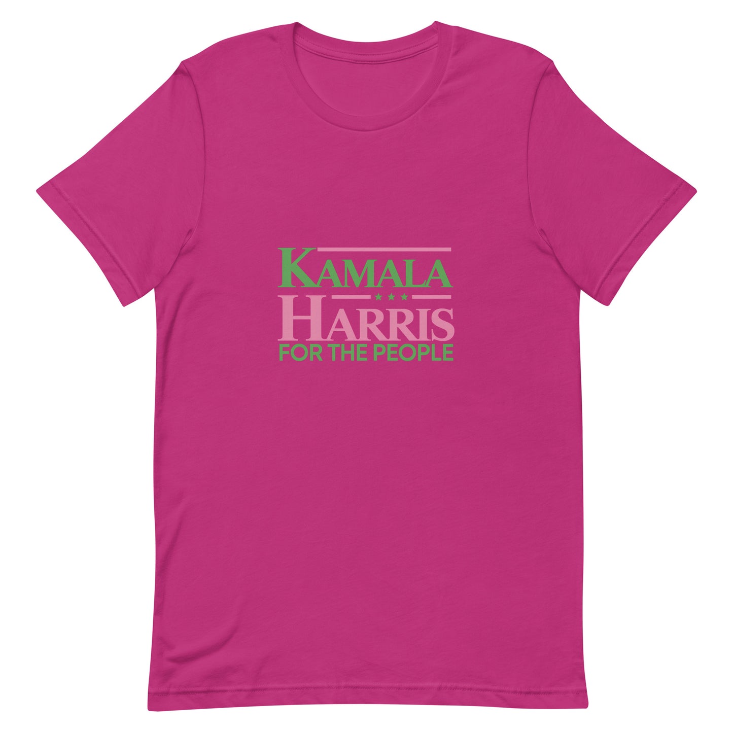 DNC 2024 Harris Pink and Green Unisex t-shirt