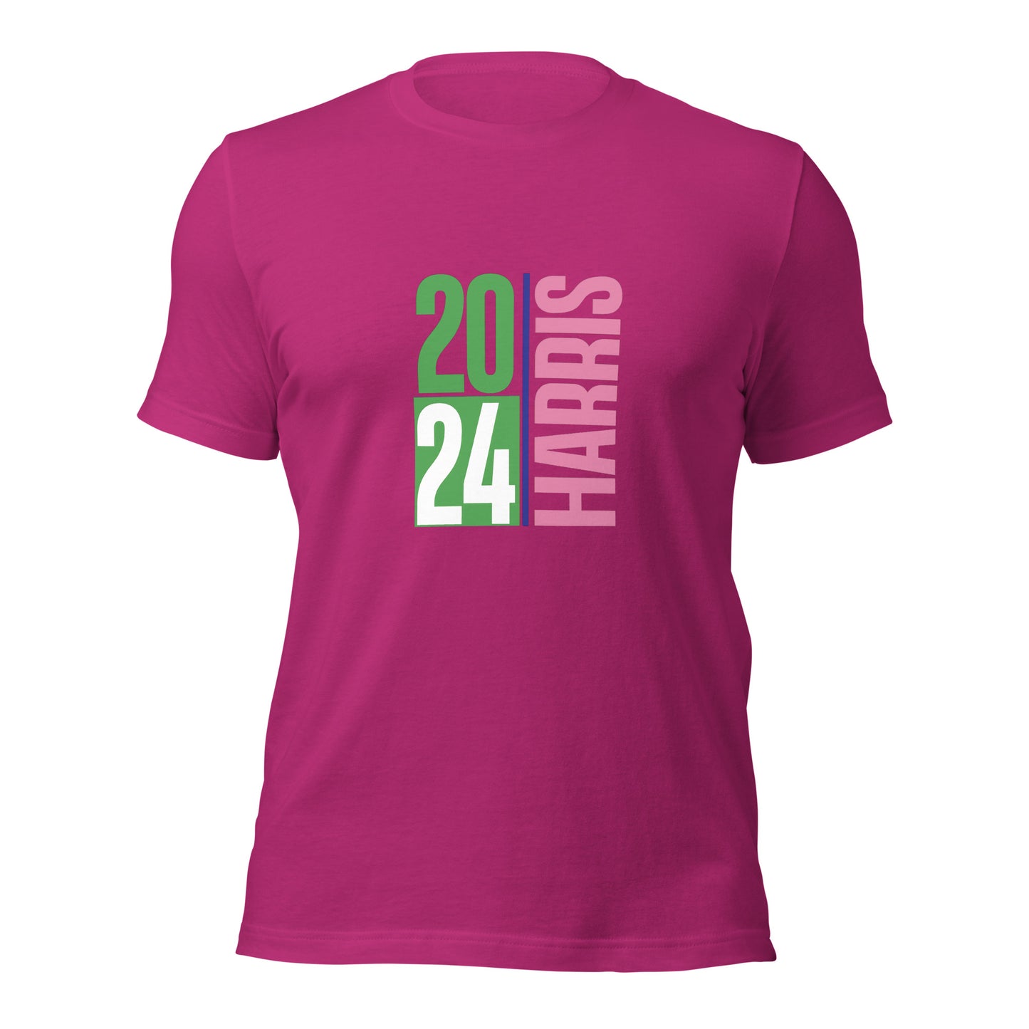 DNC 2024 Campaign Harris Pink and Green Unisex t-shirt