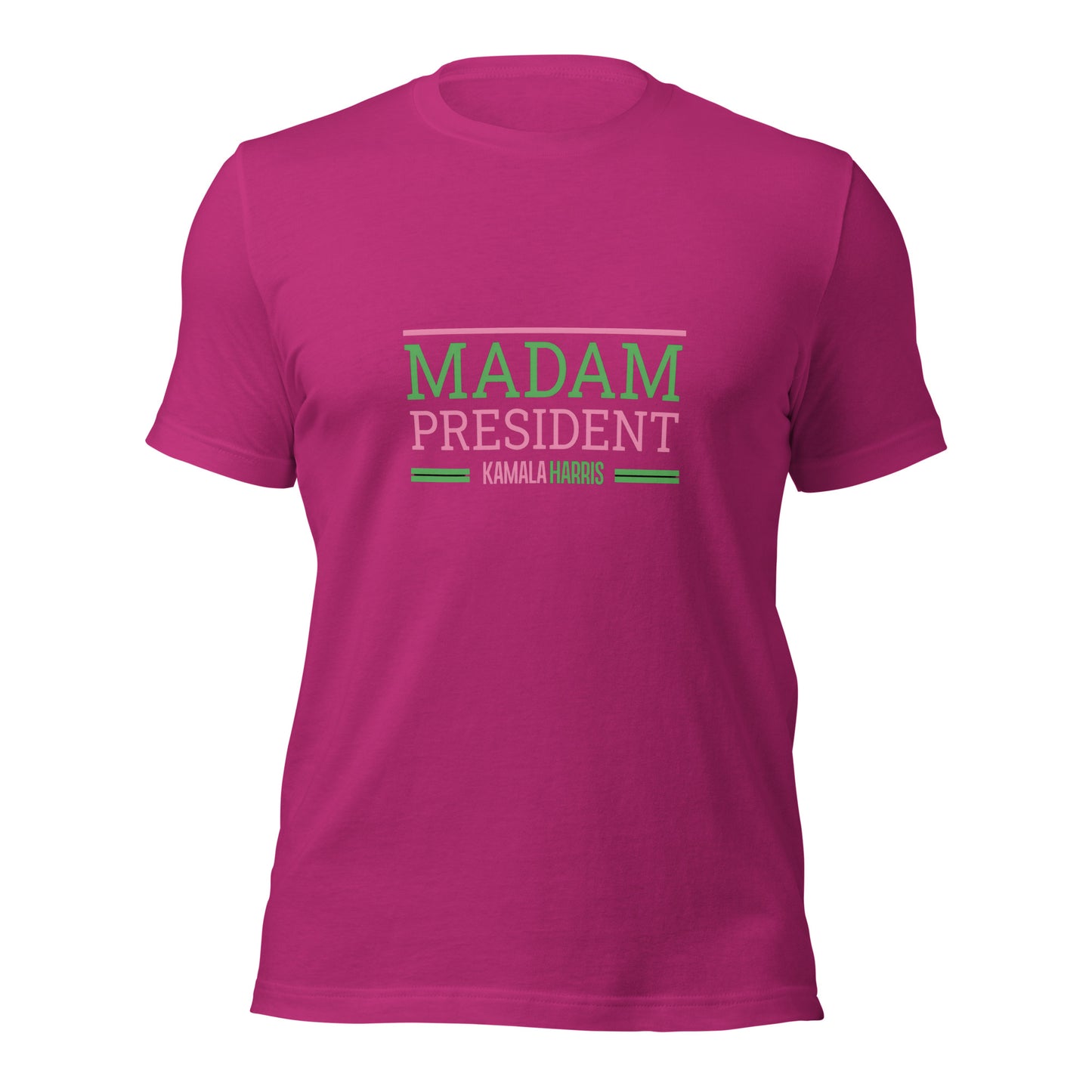 DNC 2024 Harris Pink and Green Unisex t-shirt