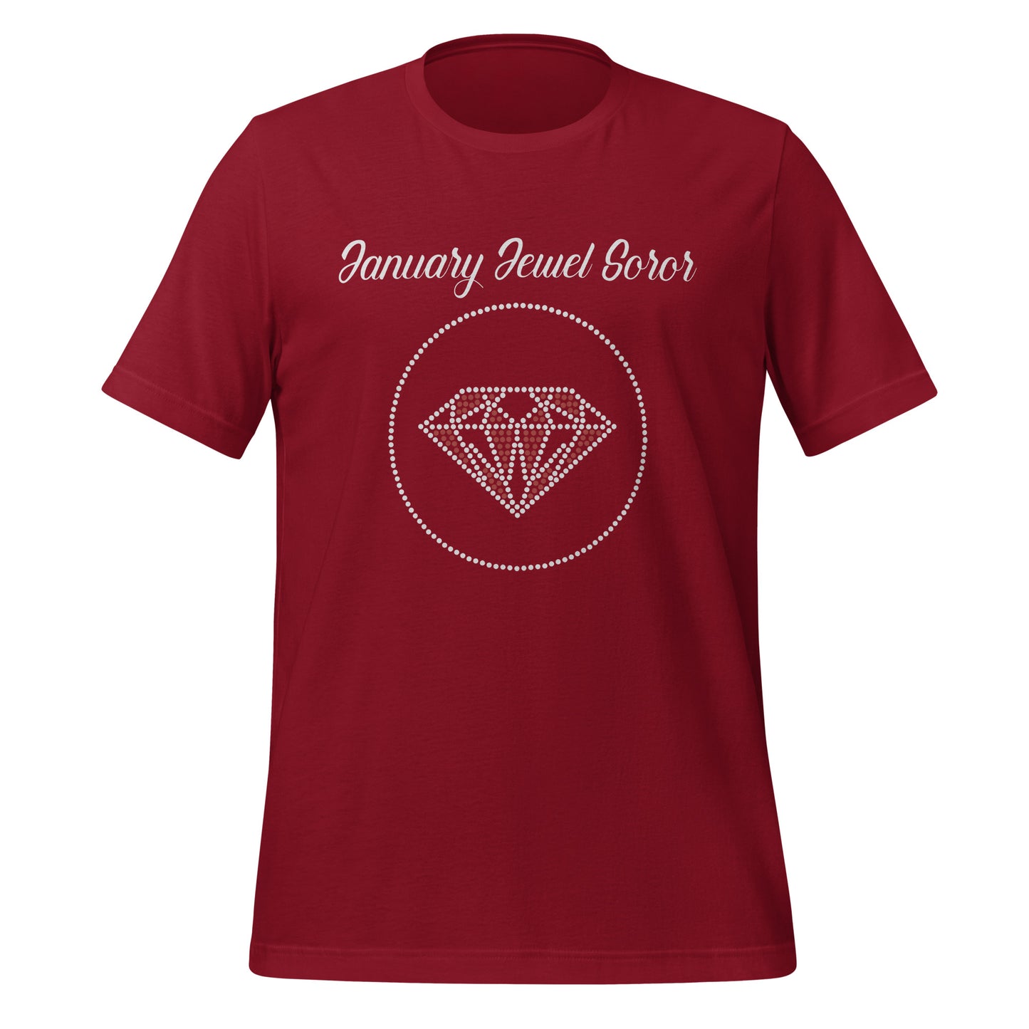 January Jewel Gold Unisex t-shirt