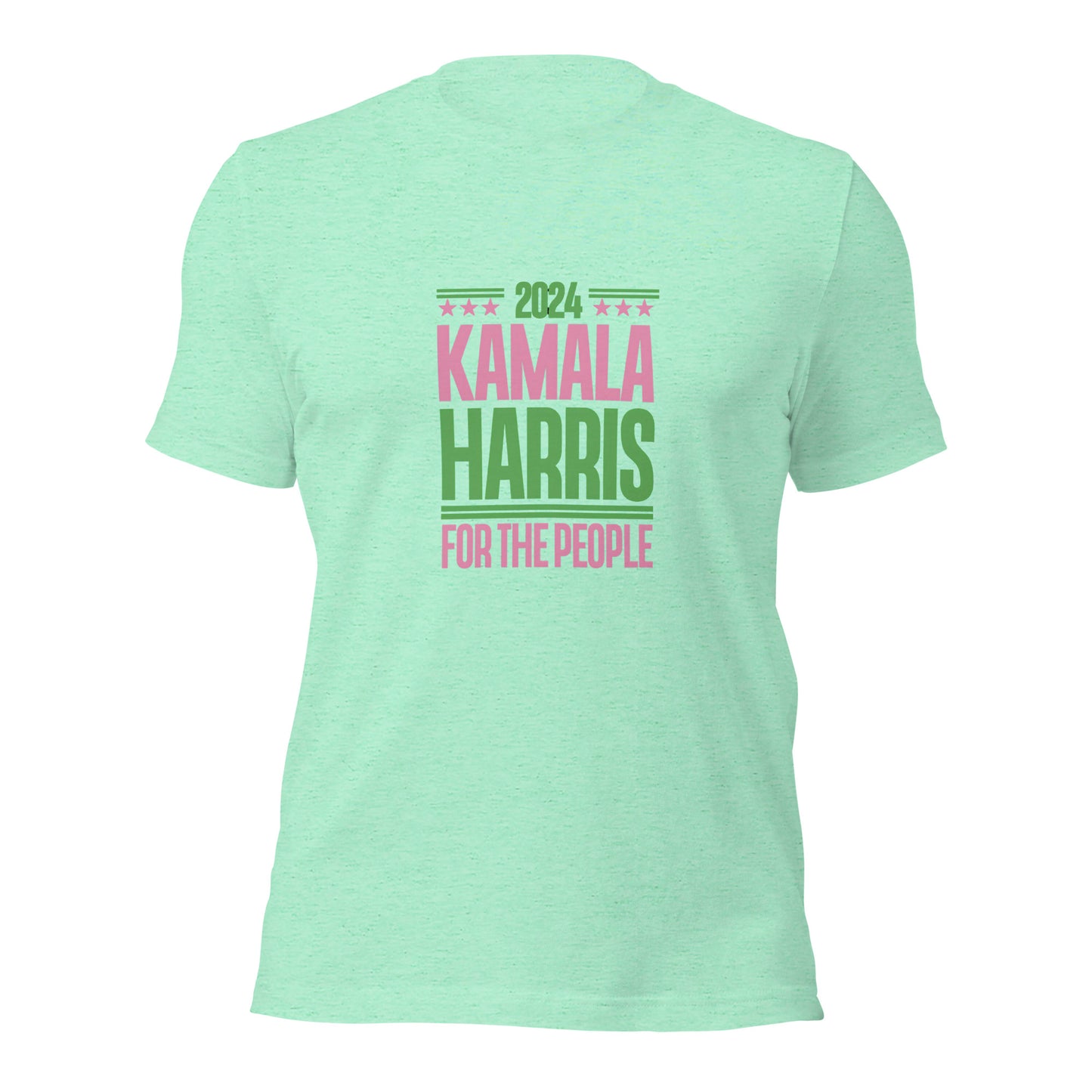 DNC 2024 Harris Pink and Green for the People Unisex t-shirt