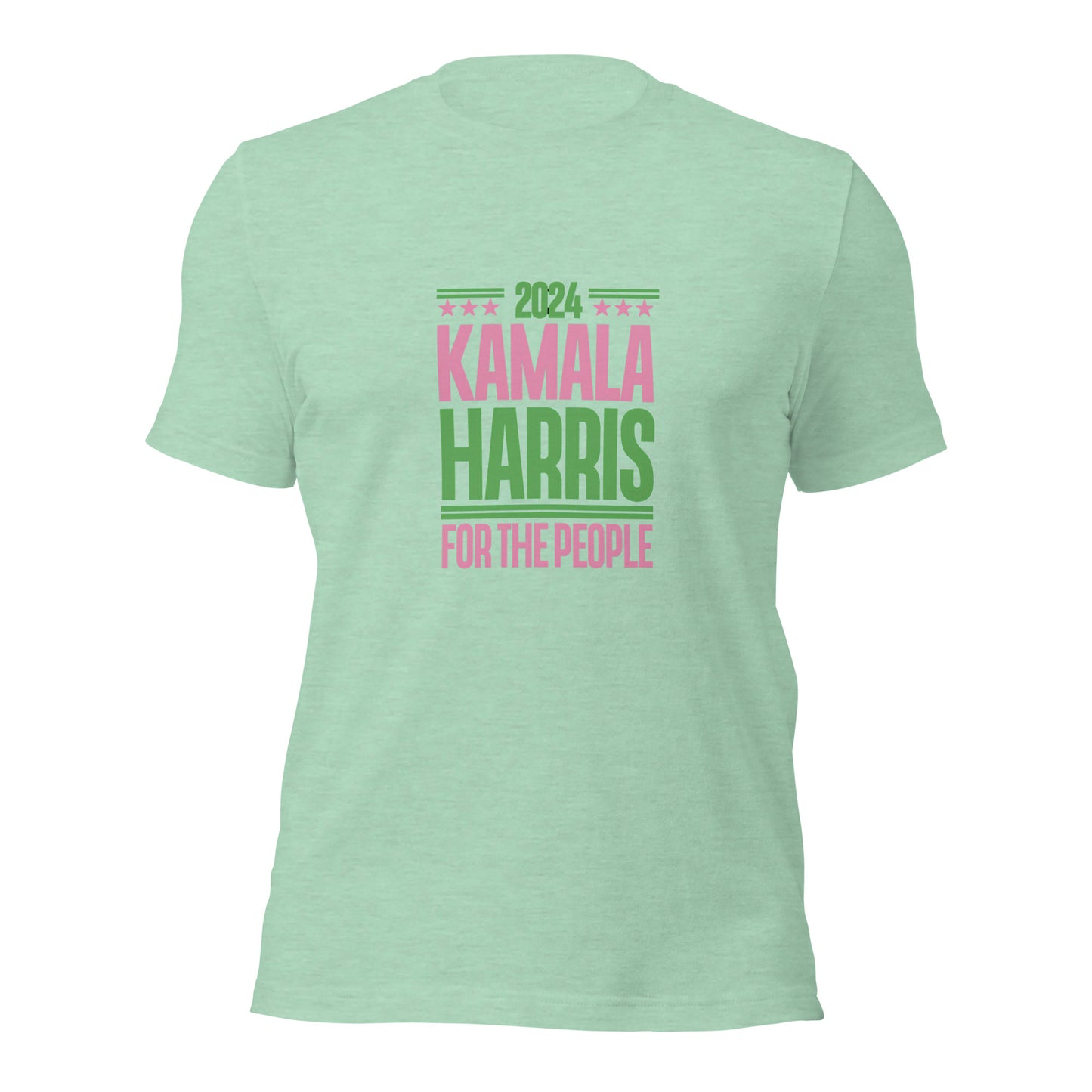 DNC 2024 Harris Pink and Green for the People Unisex t-shirt