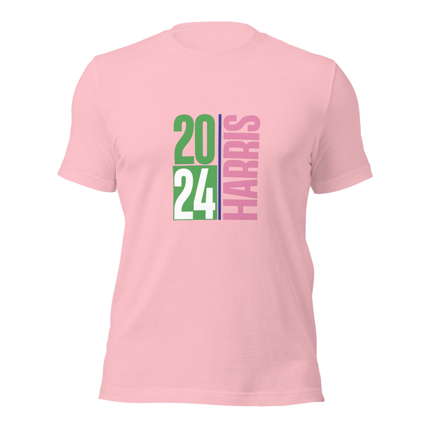 DNC 2024 Campaign Harris Pink and Green Unisex t-shirt