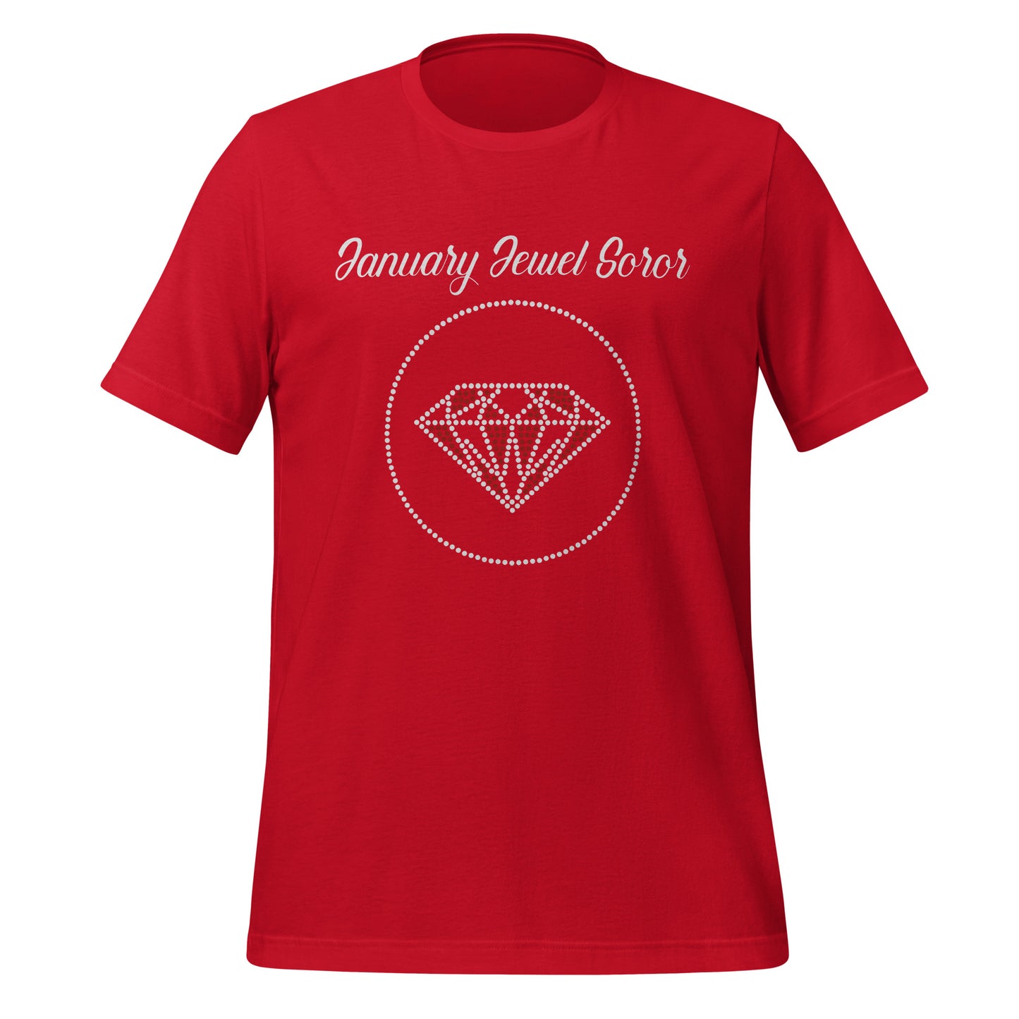 January Jewel Gold Unisex t-shirt