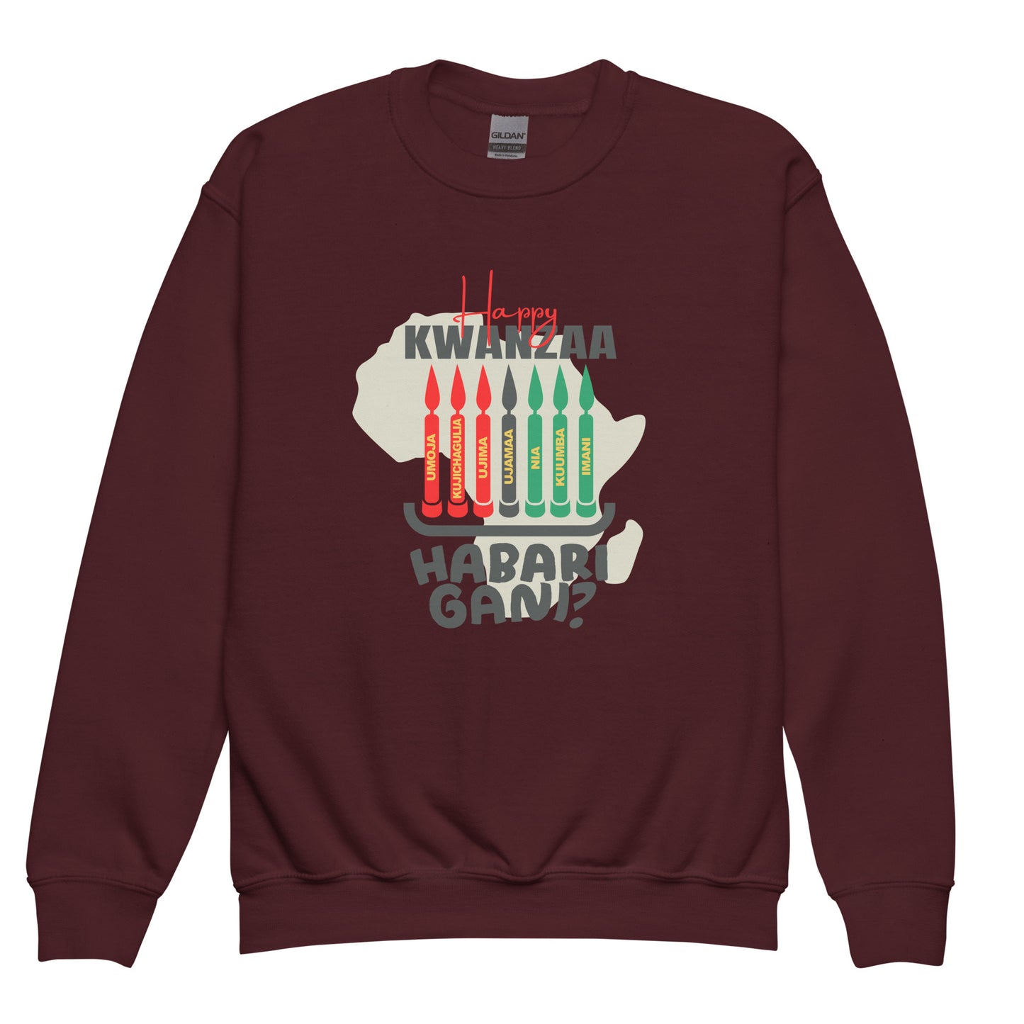 Kwanzaa Youth crewneck sweatshirt