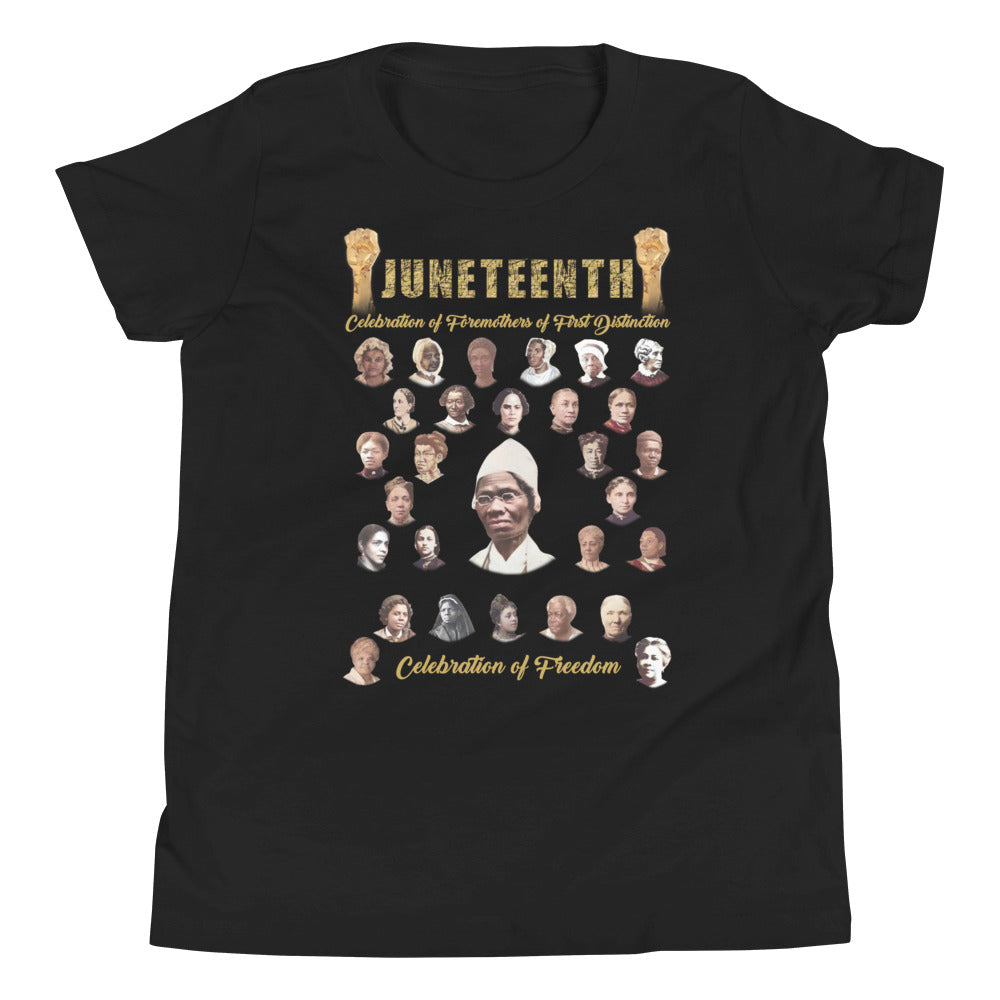 Juneteenth Youth Short Sleeve T-Shirt