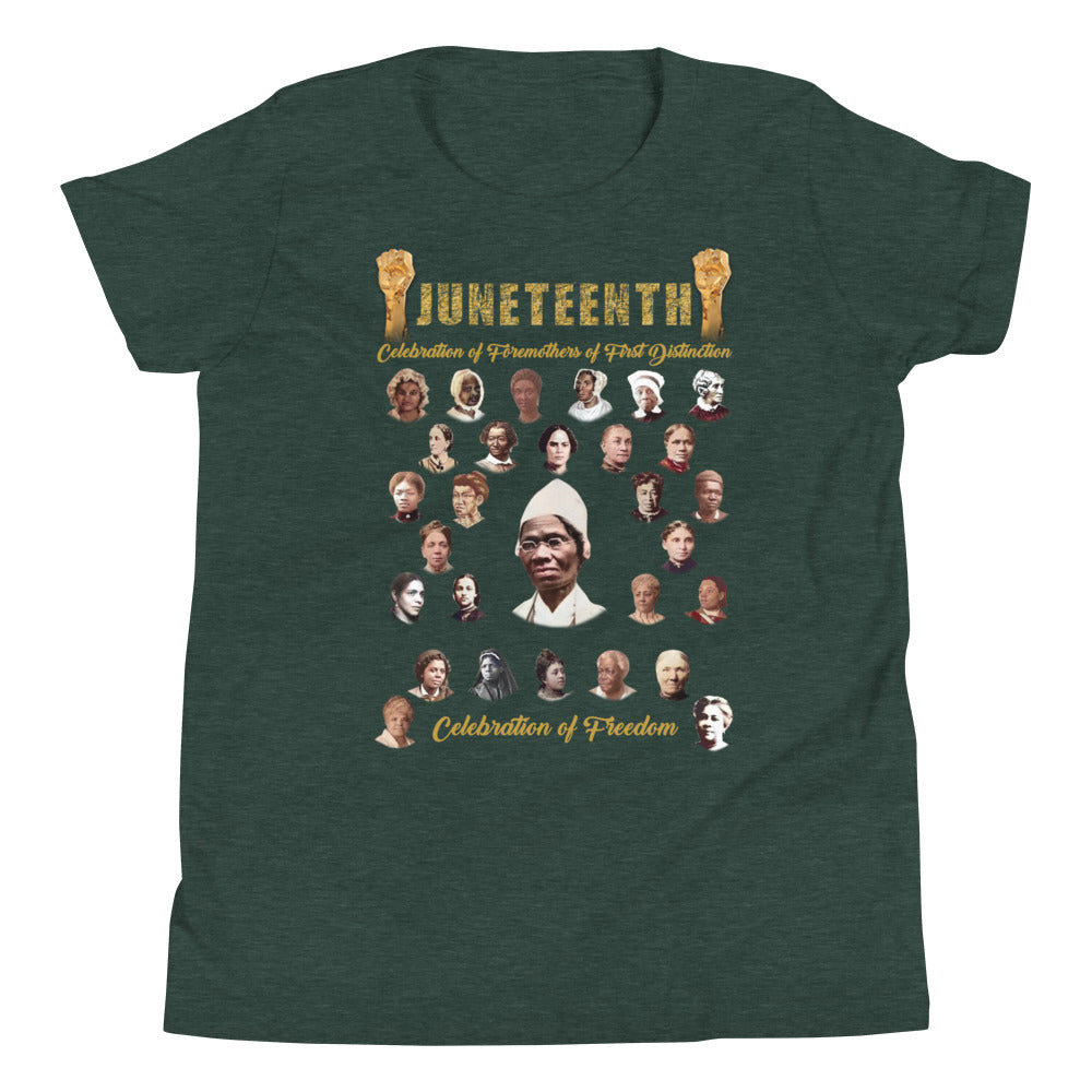 Juneteenth Youth Short Sleeve T-Shirt