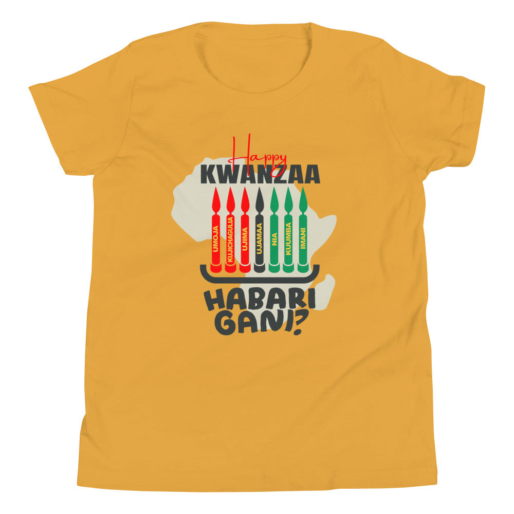 Kwanzaa Youth Short Sleeve T-Shirt