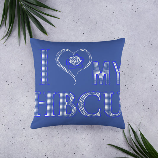 HBCU Blue Basic Pillow