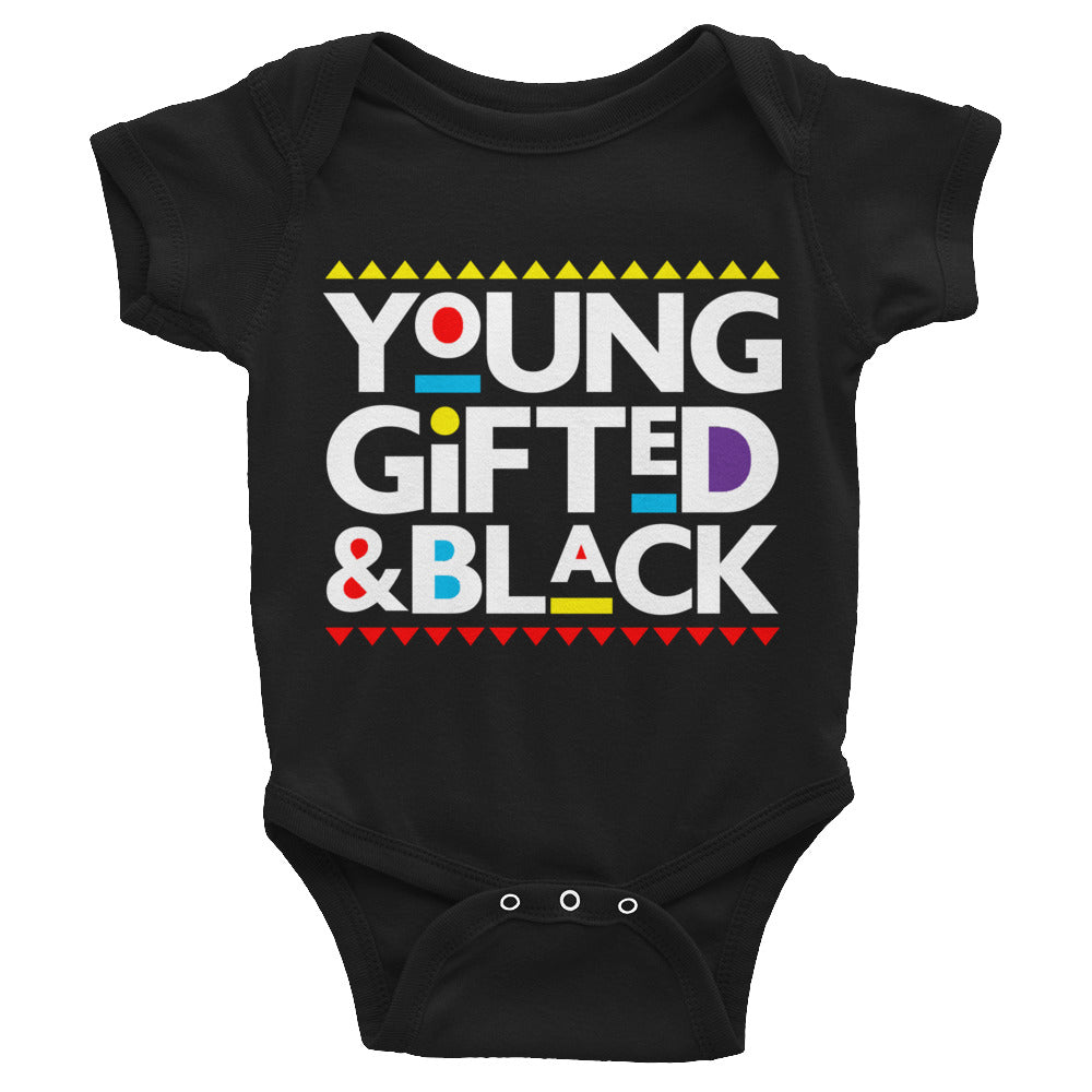 Infant Young Gifted Black One-piece