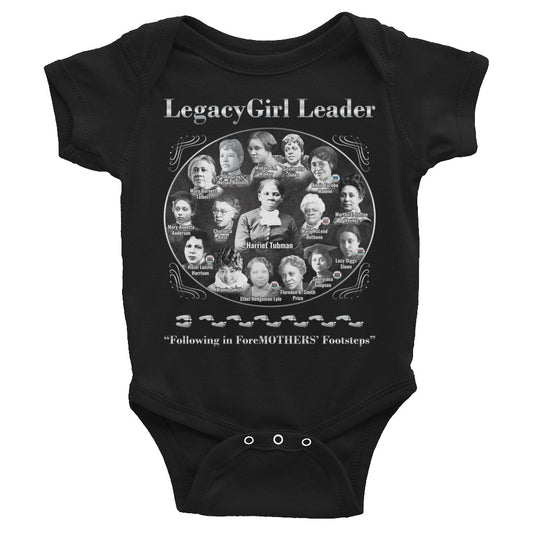 Infant LegacyGirl Leader (Harriet Tubman & Others) Foremothers One-piece Jersey