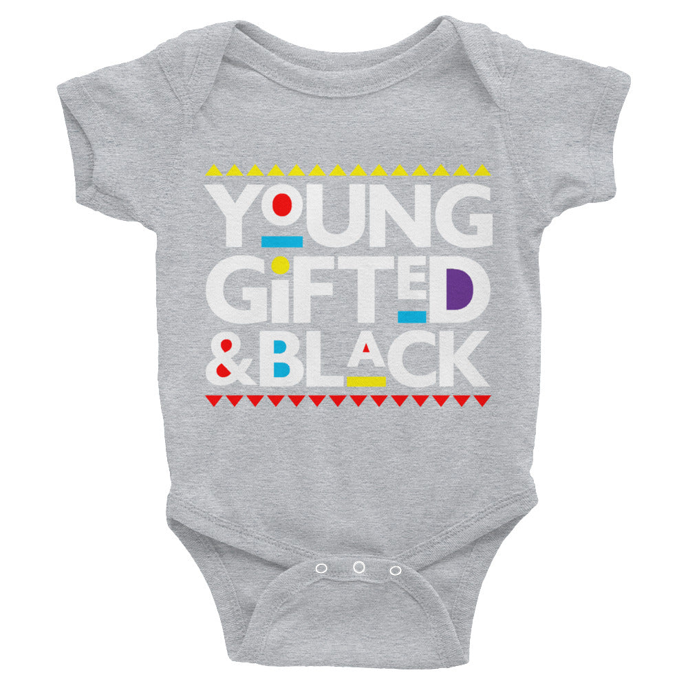 Infant Young Gifted Black One-piece