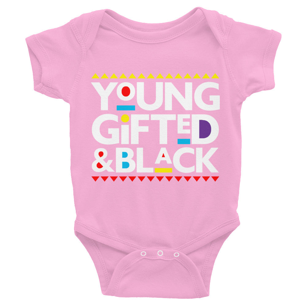 Infant Young Gifted Black One-piece