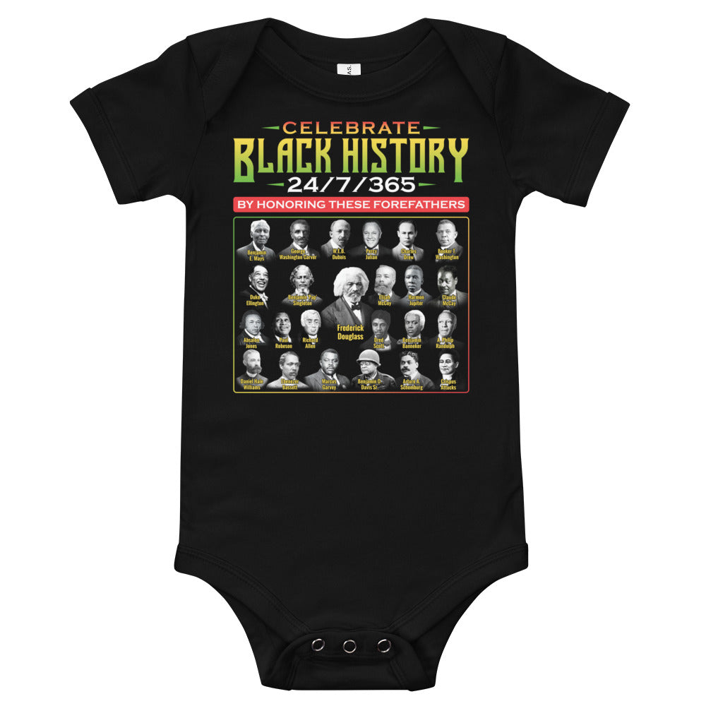 Infant Forefathers' (Frederick Douglas & Others)  One-piece