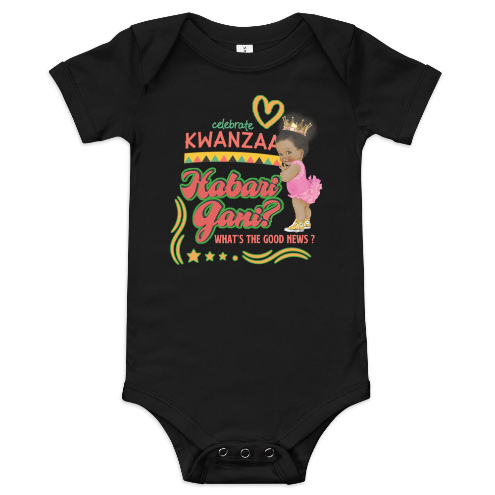 Infant Kwanzaa (girl)  One-piece