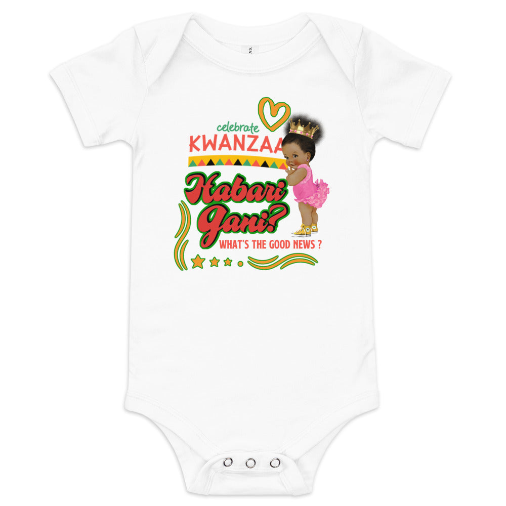 Infant Kwanzaa (girl)  One-piece