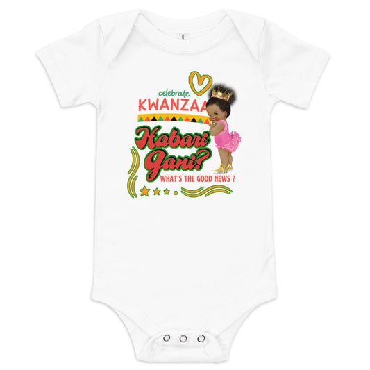 Infant Kwanzaa Princess One-piece