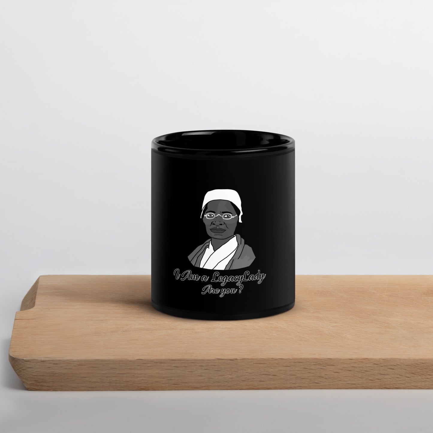 Sojourner Truth Black Glossy Mug