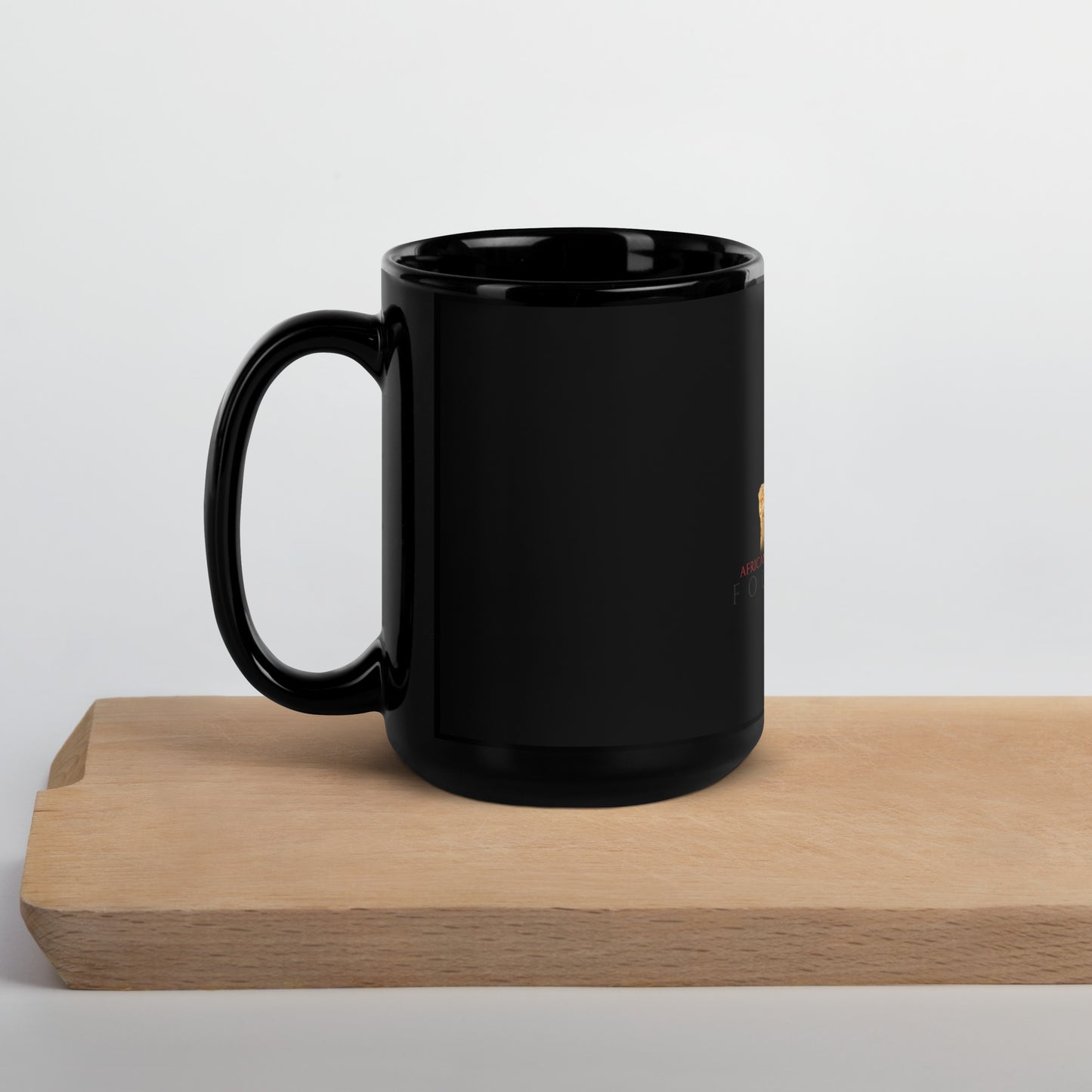 AALLF/IBHOF Black Glossy Mug