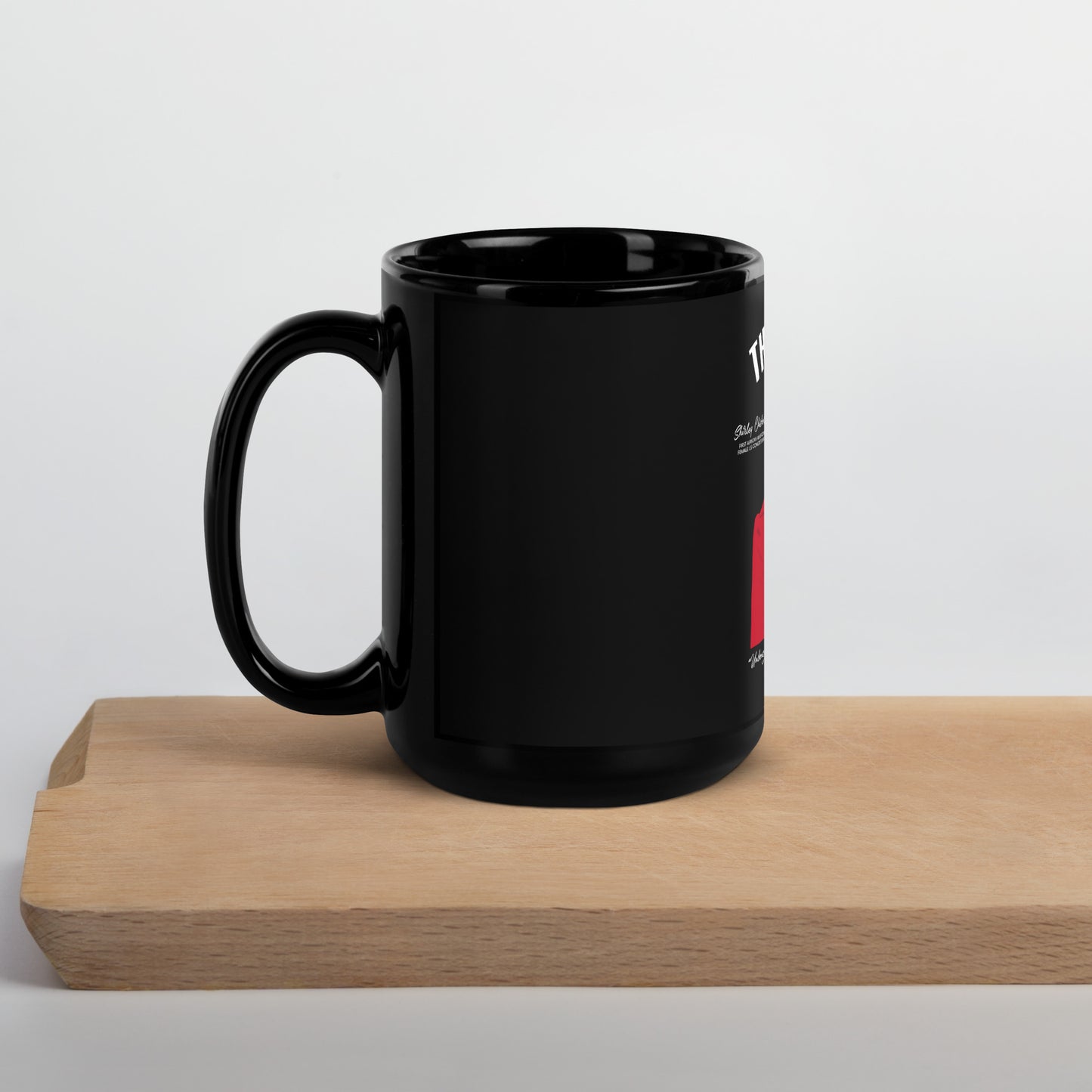 The Firsts' (Shirley and Pamela) Black Glossy Mug