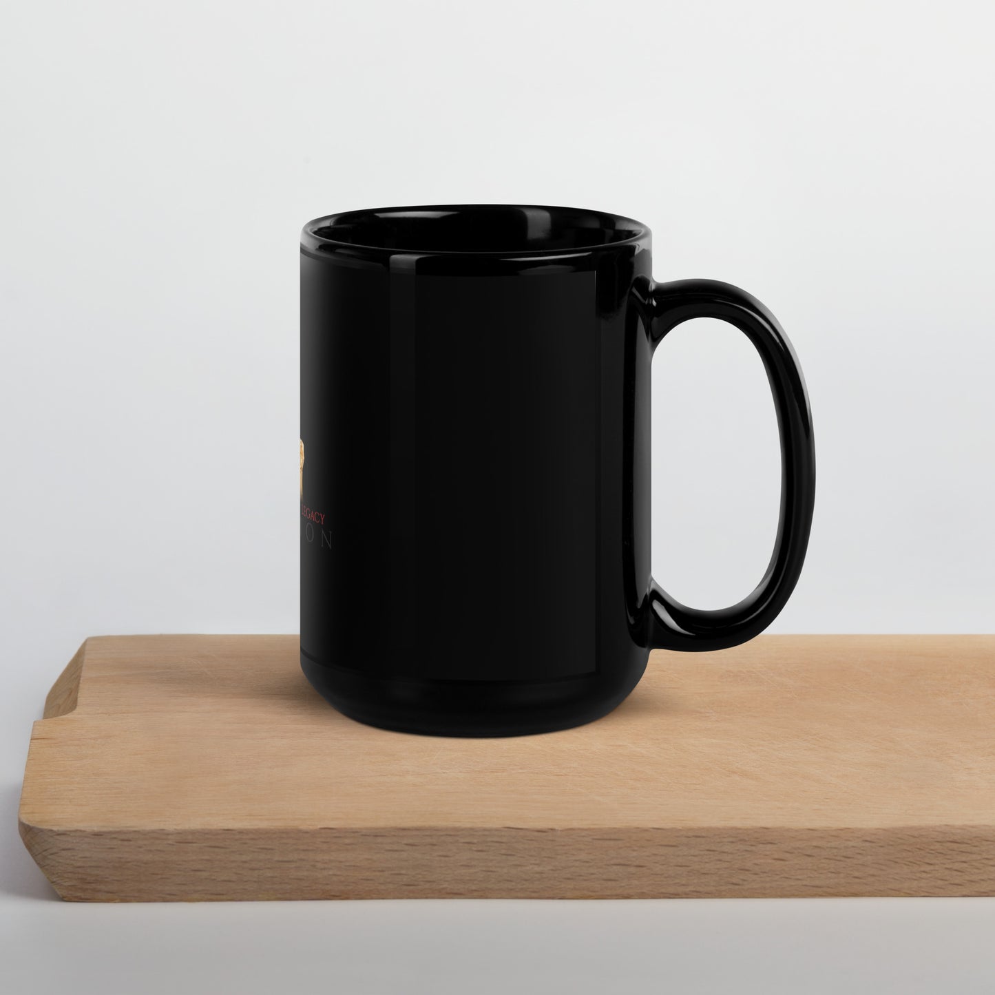 AALLF/IBHOF Black Glossy Mug