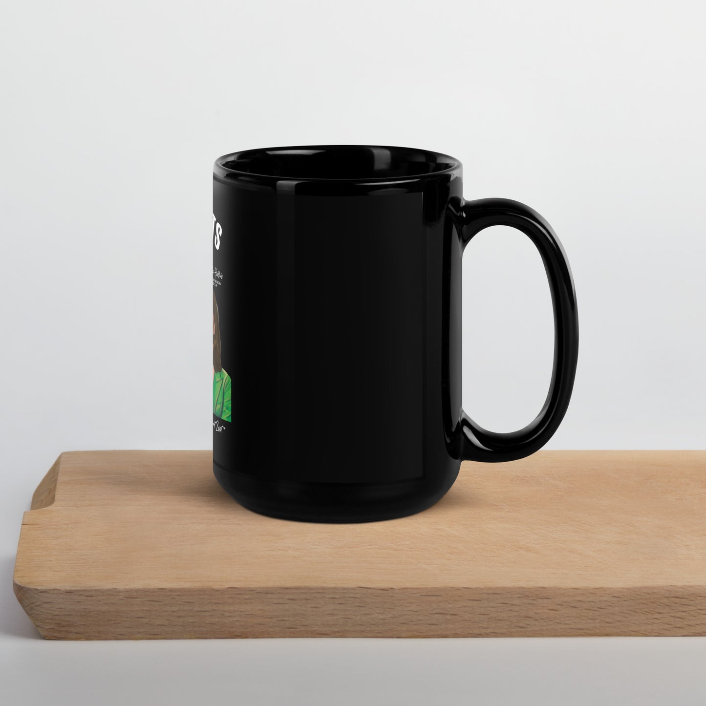 The Firsts' (Shirley and Pamela) Black Glossy Mug