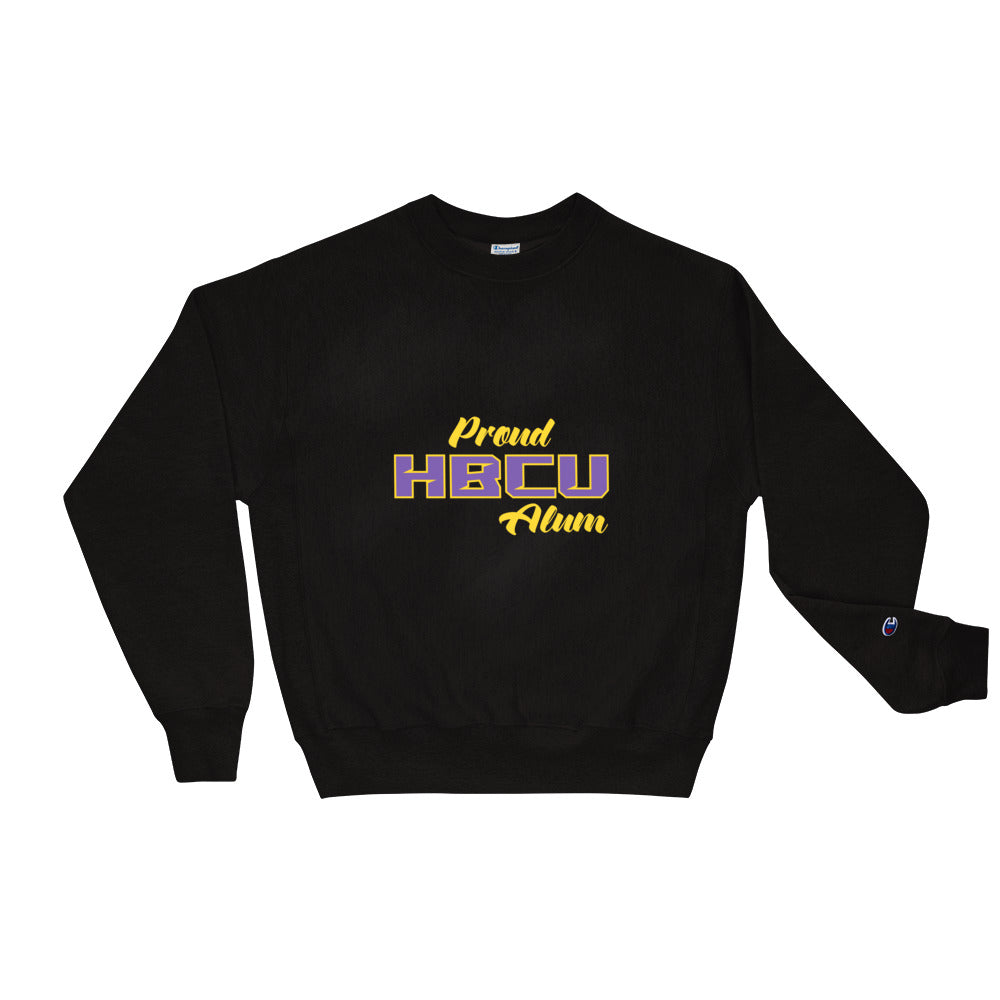 HBCU Men Purple and Gold Premium Unisex Sweatshirt